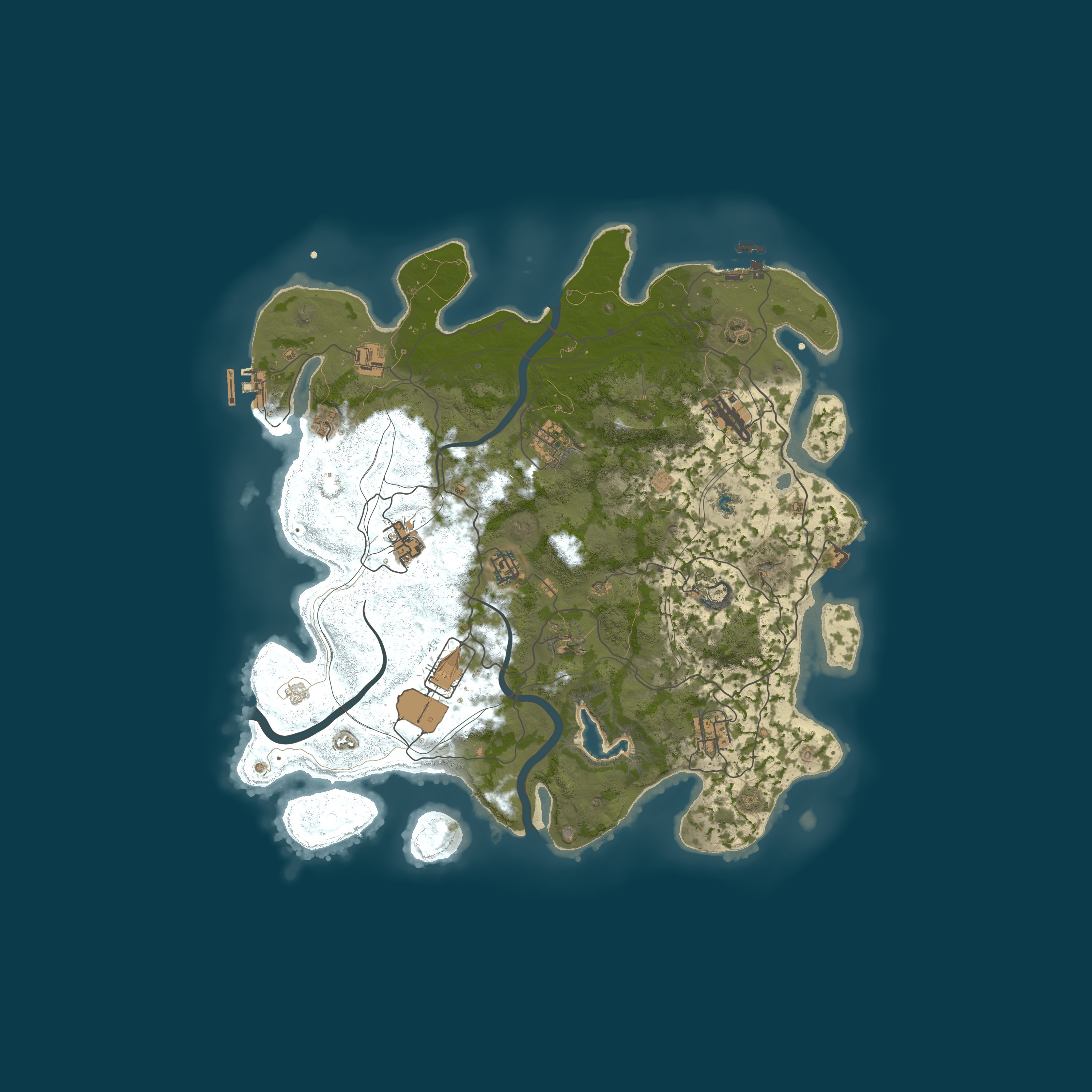 Rust map 4000/1337