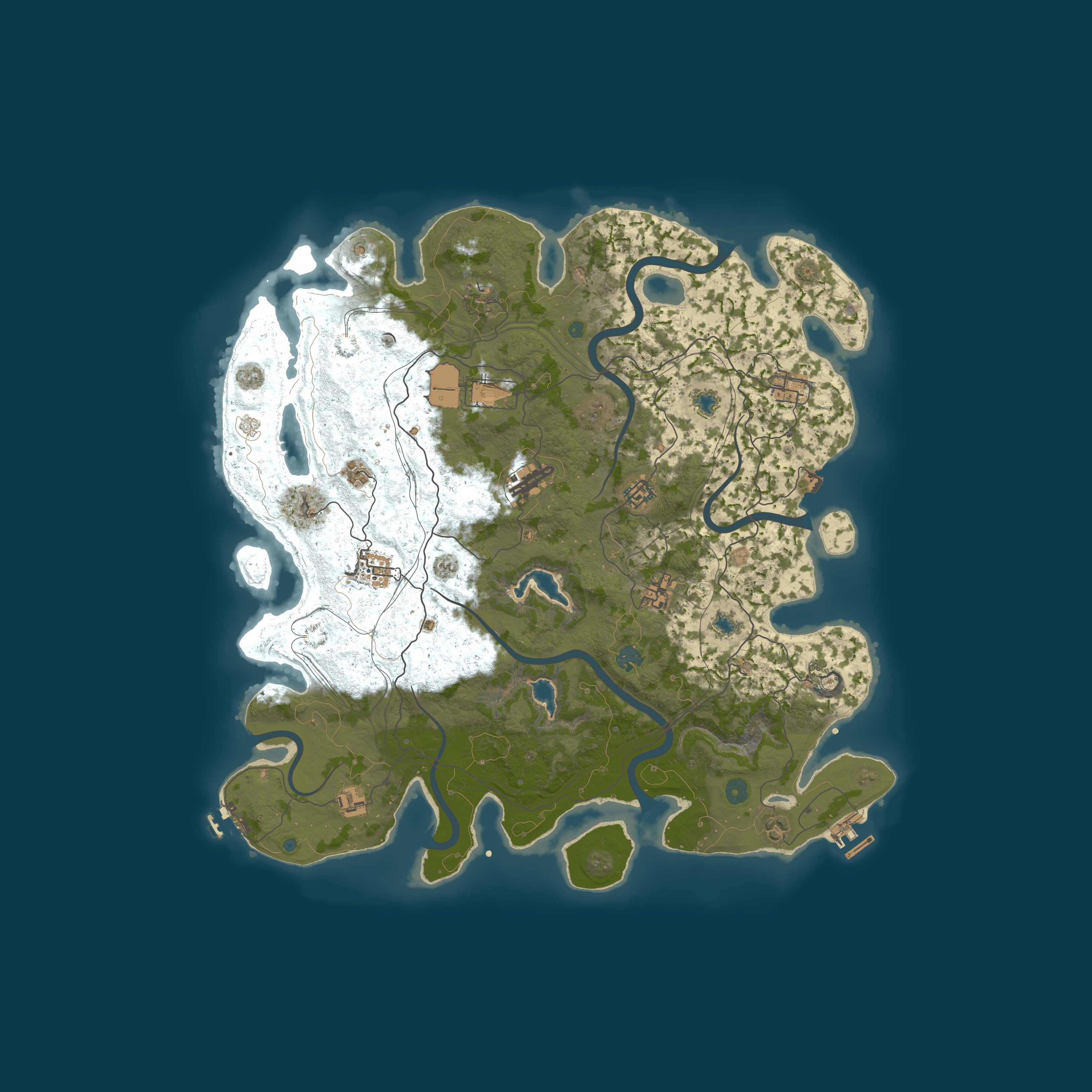 Map for US Salt-Radz 3x Solo | 50% Upkeep | SHOP | Noob Friendly