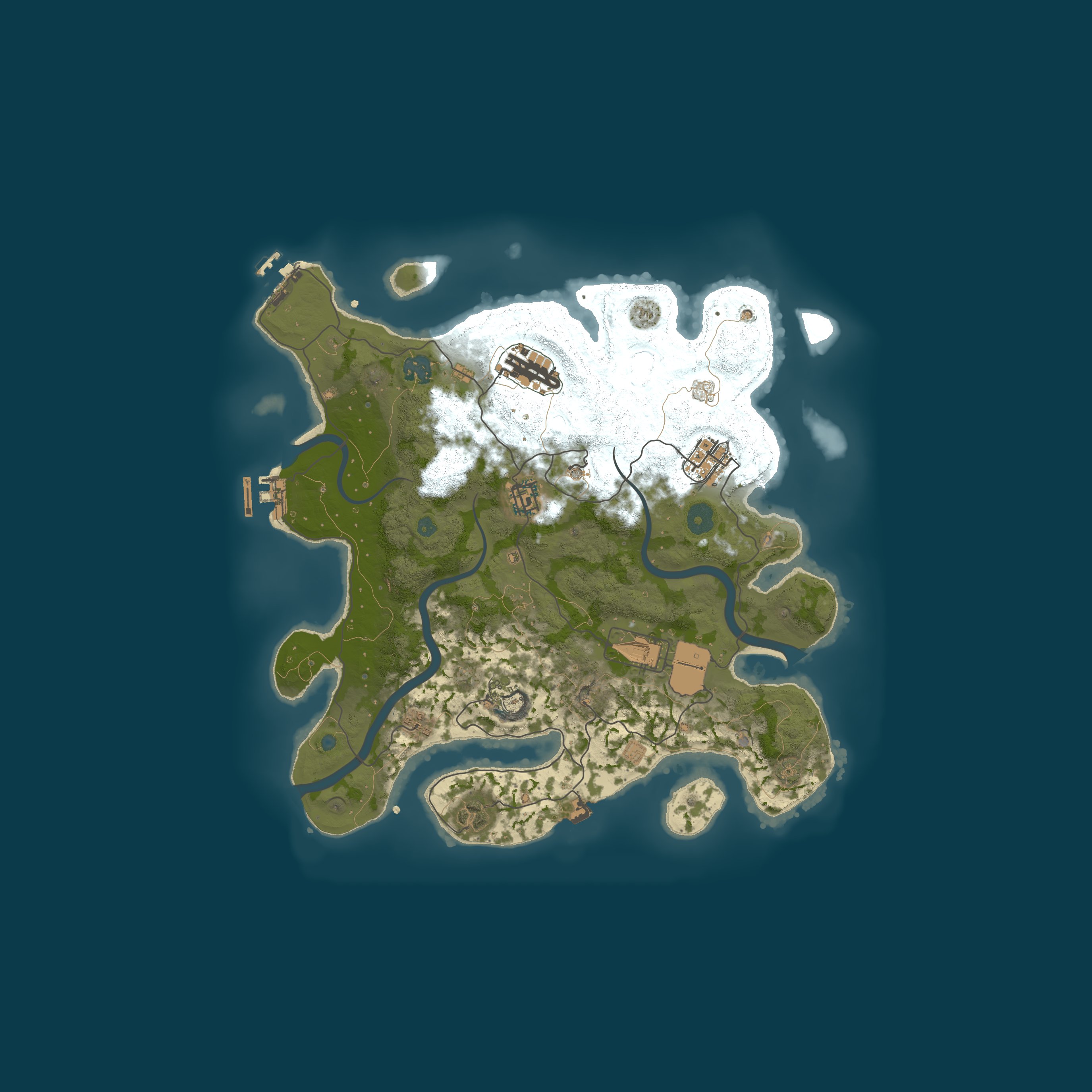Map for East Coast Monthly Solo/Duo/Trio