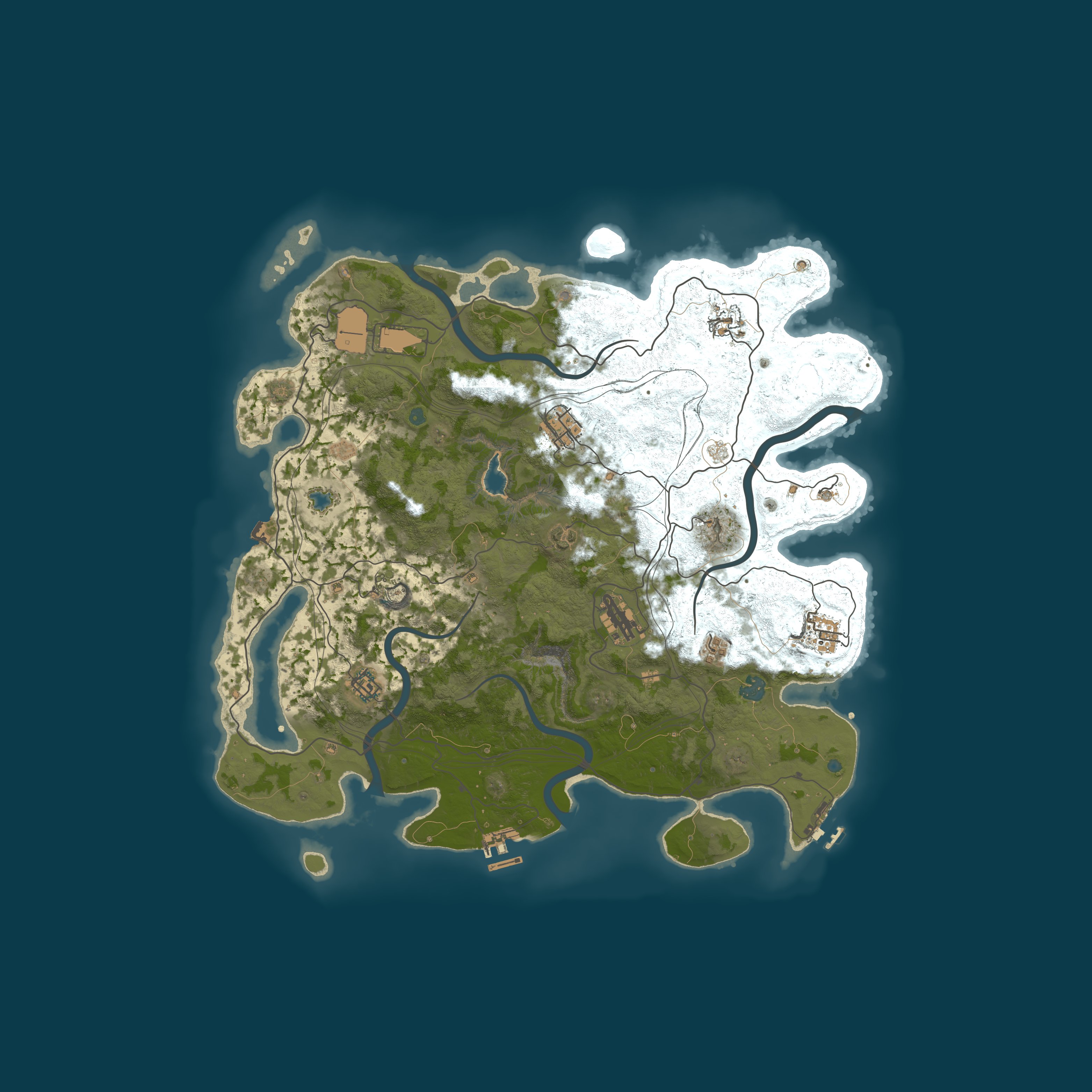 Карта сервера