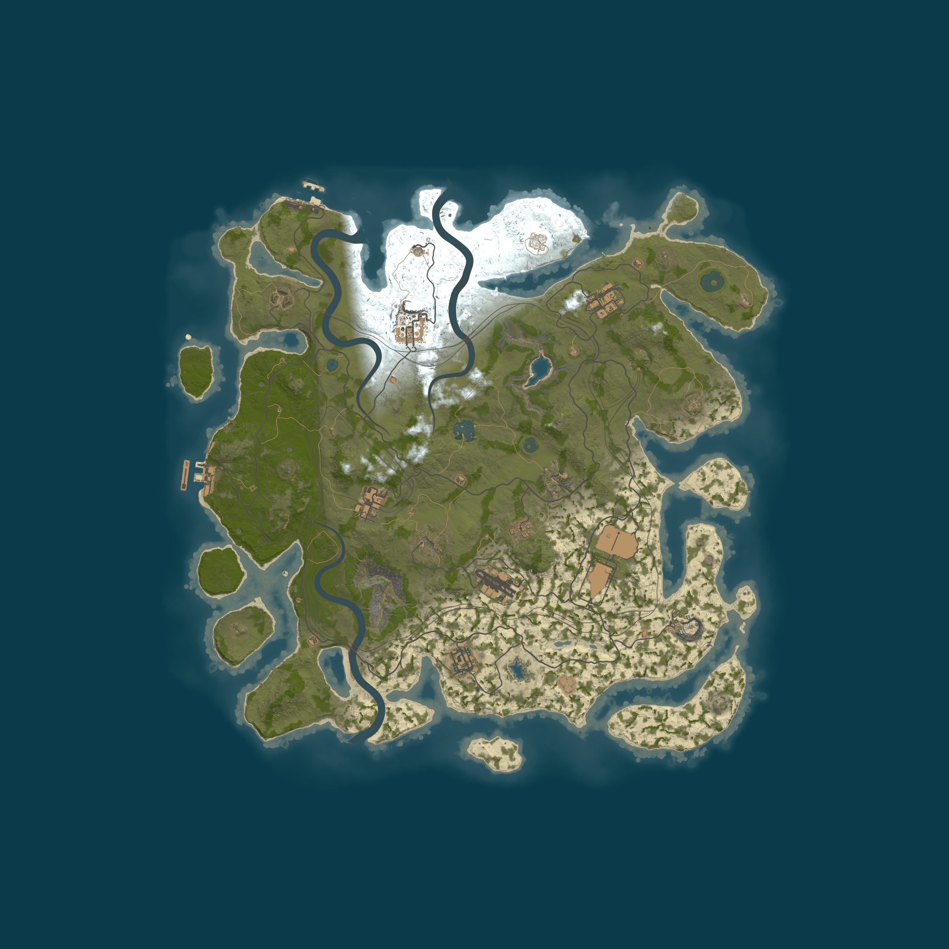 Карта сервера