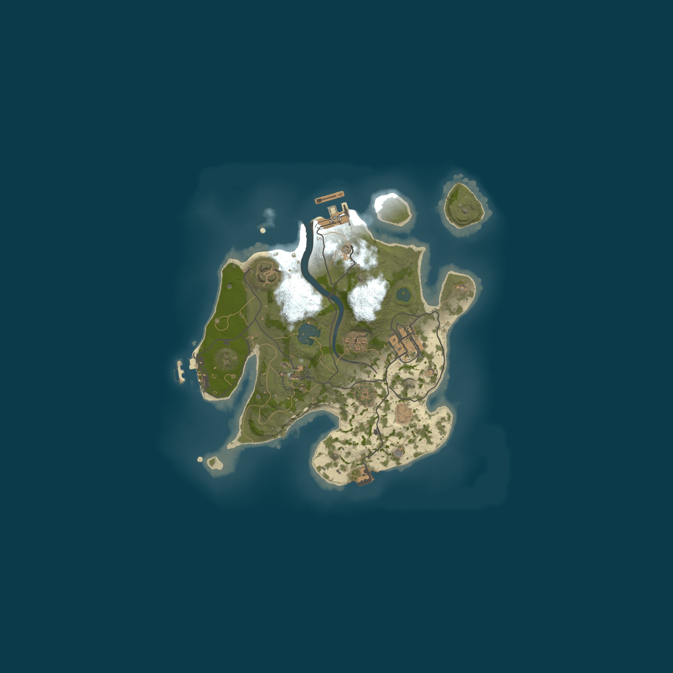 Map for JUST WIPED | Rust LATAM | Vanilla+ | SOLO/DUO | 2x Gather | Niu