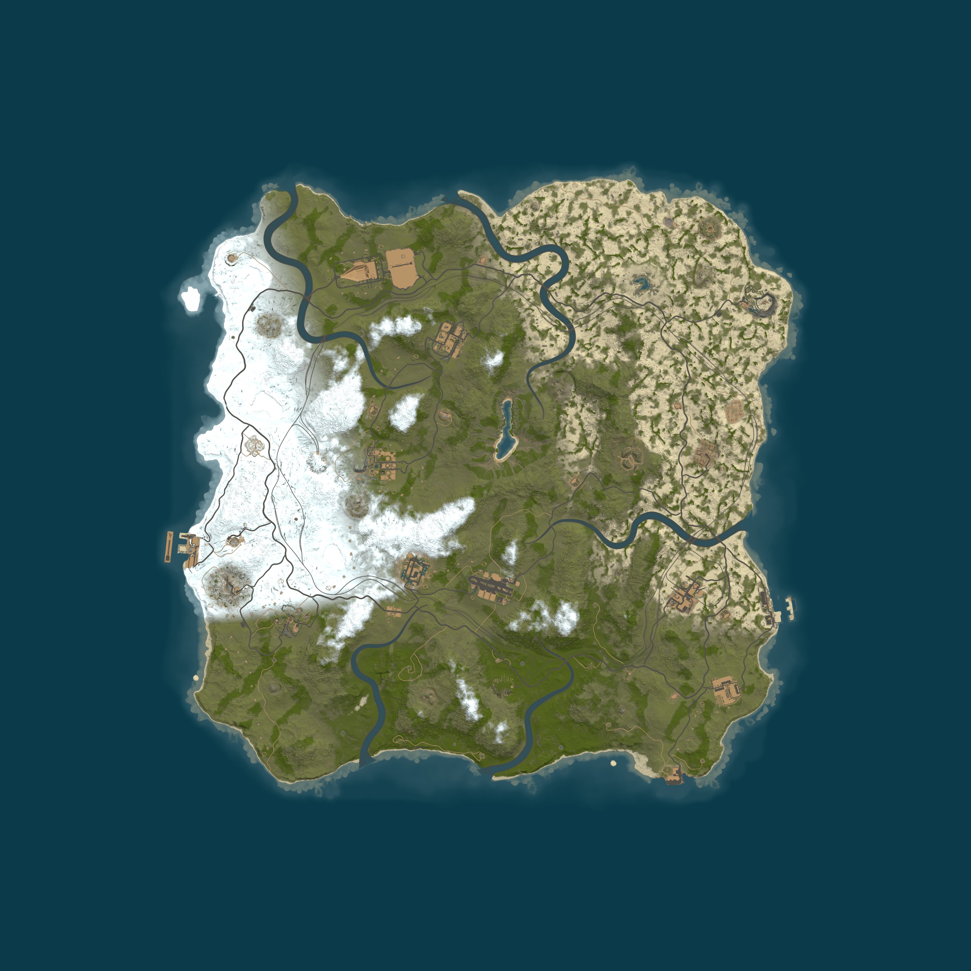Map for Rustoria.co - EU East Medium