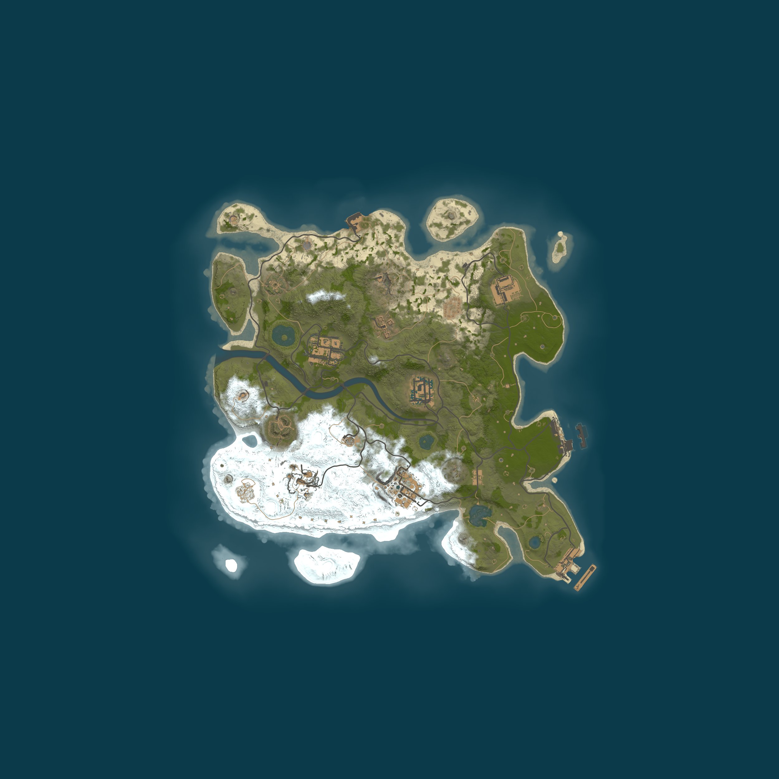 Rust map 3000/500