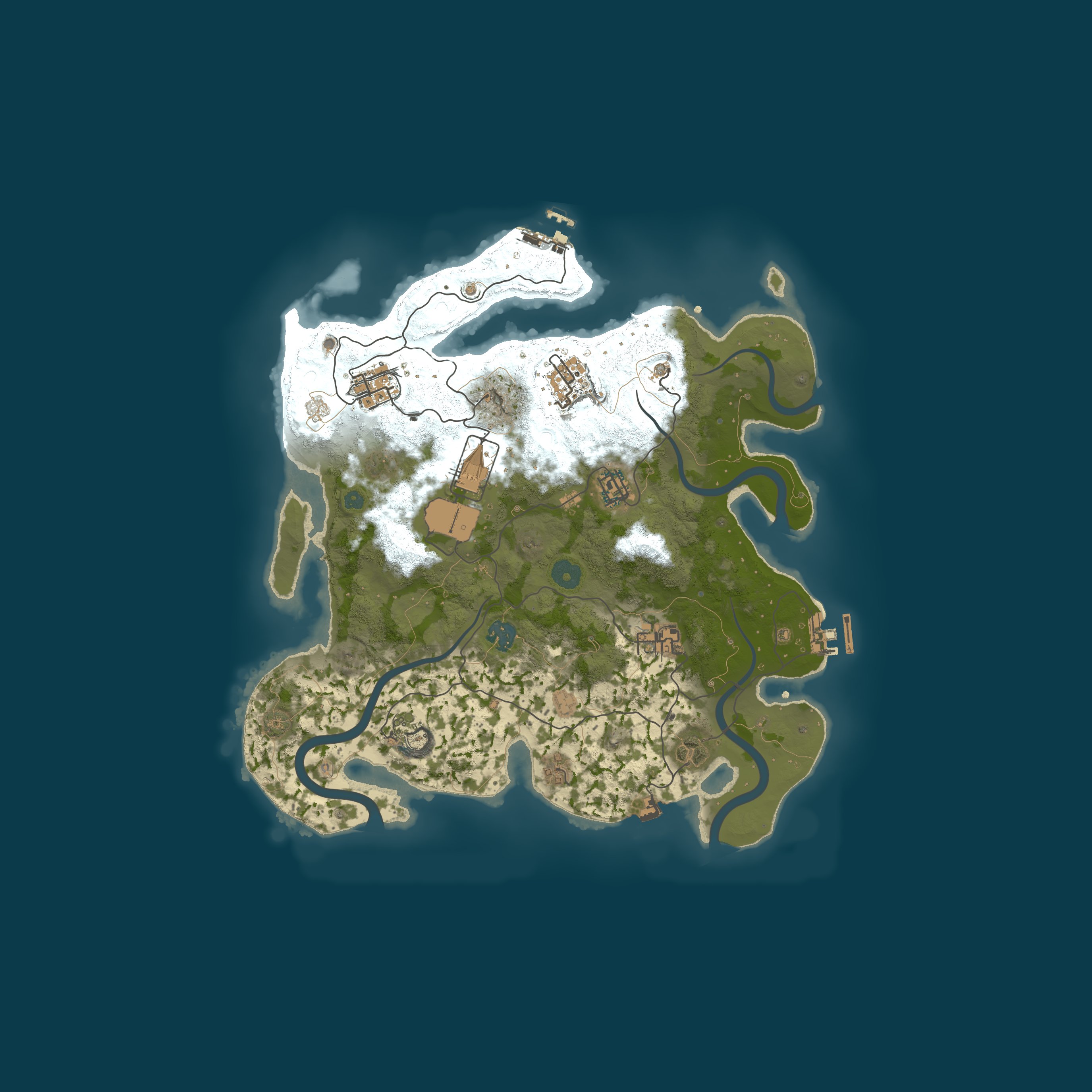 Map for [EU] Survival Island icyy | 2x Vanilla+ | Weekly | Month BP