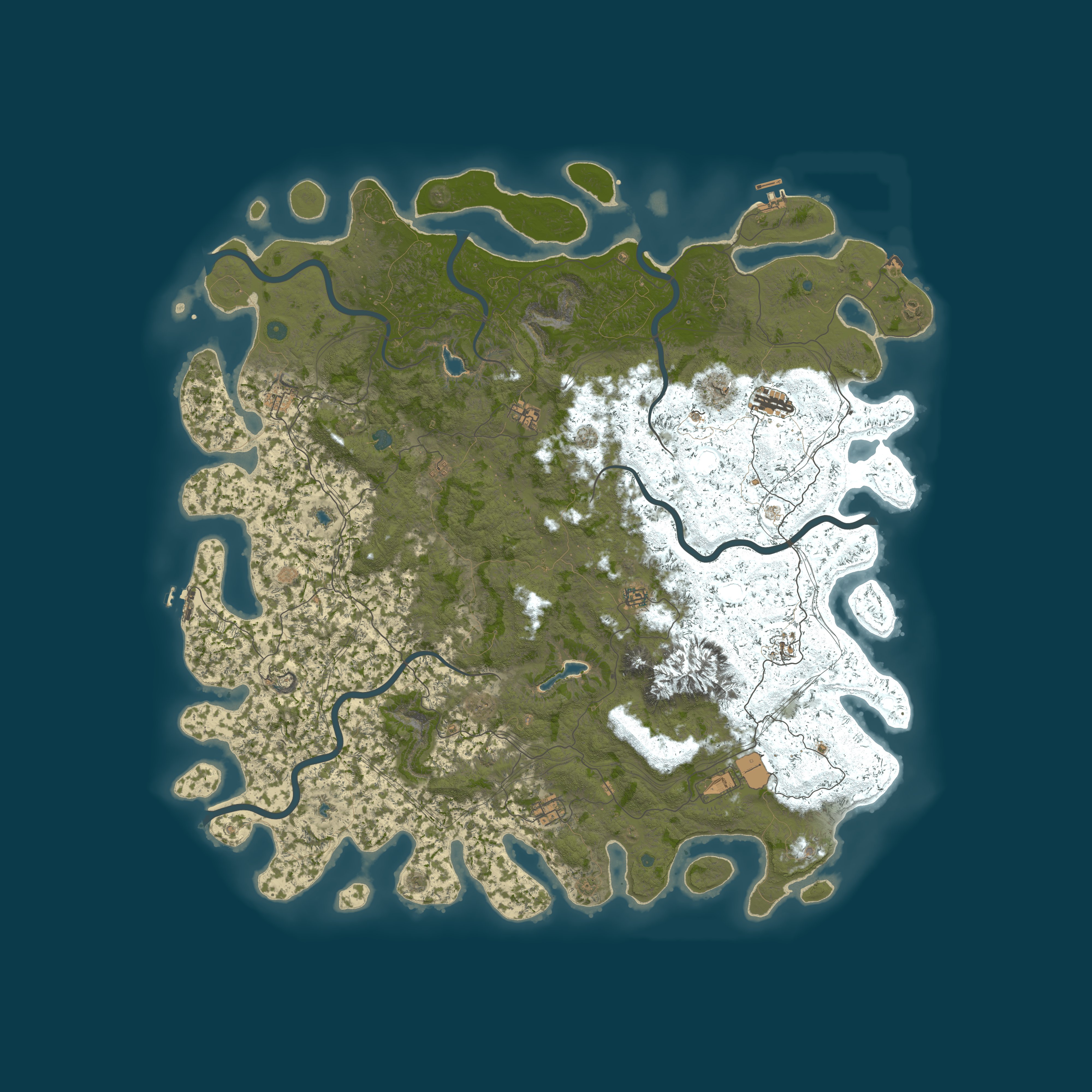 Map for [LATAM] RESURRECTION /X5/SQUAD/RAID/SOLO/DUO/TRIO