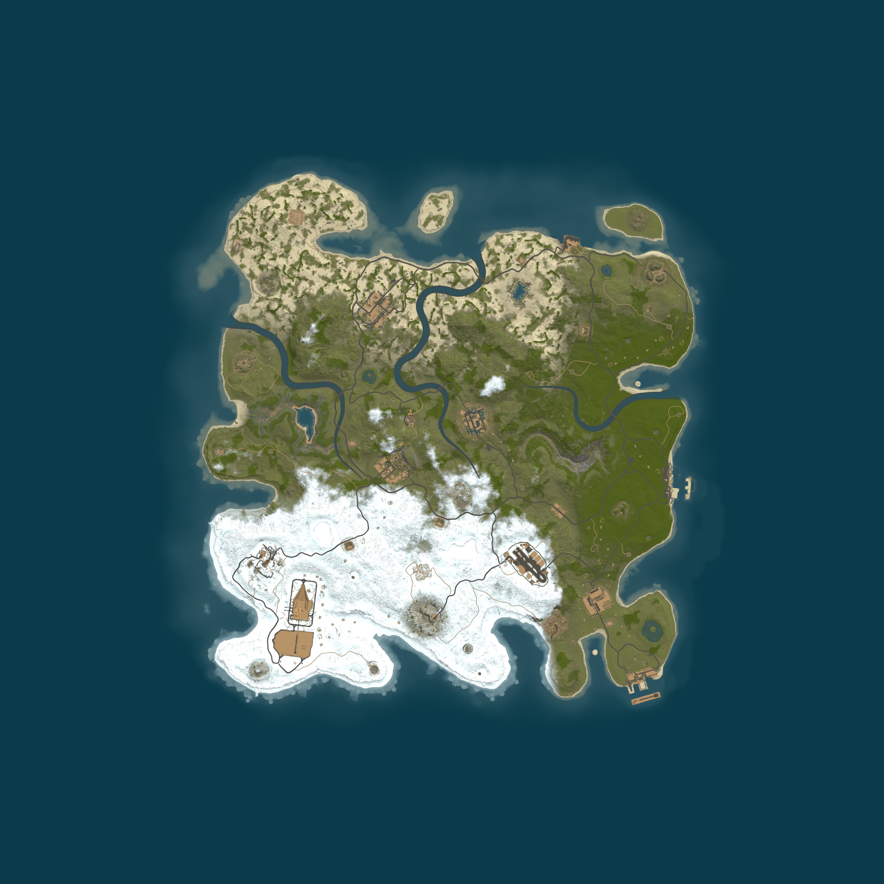 Rust map 4000/1337