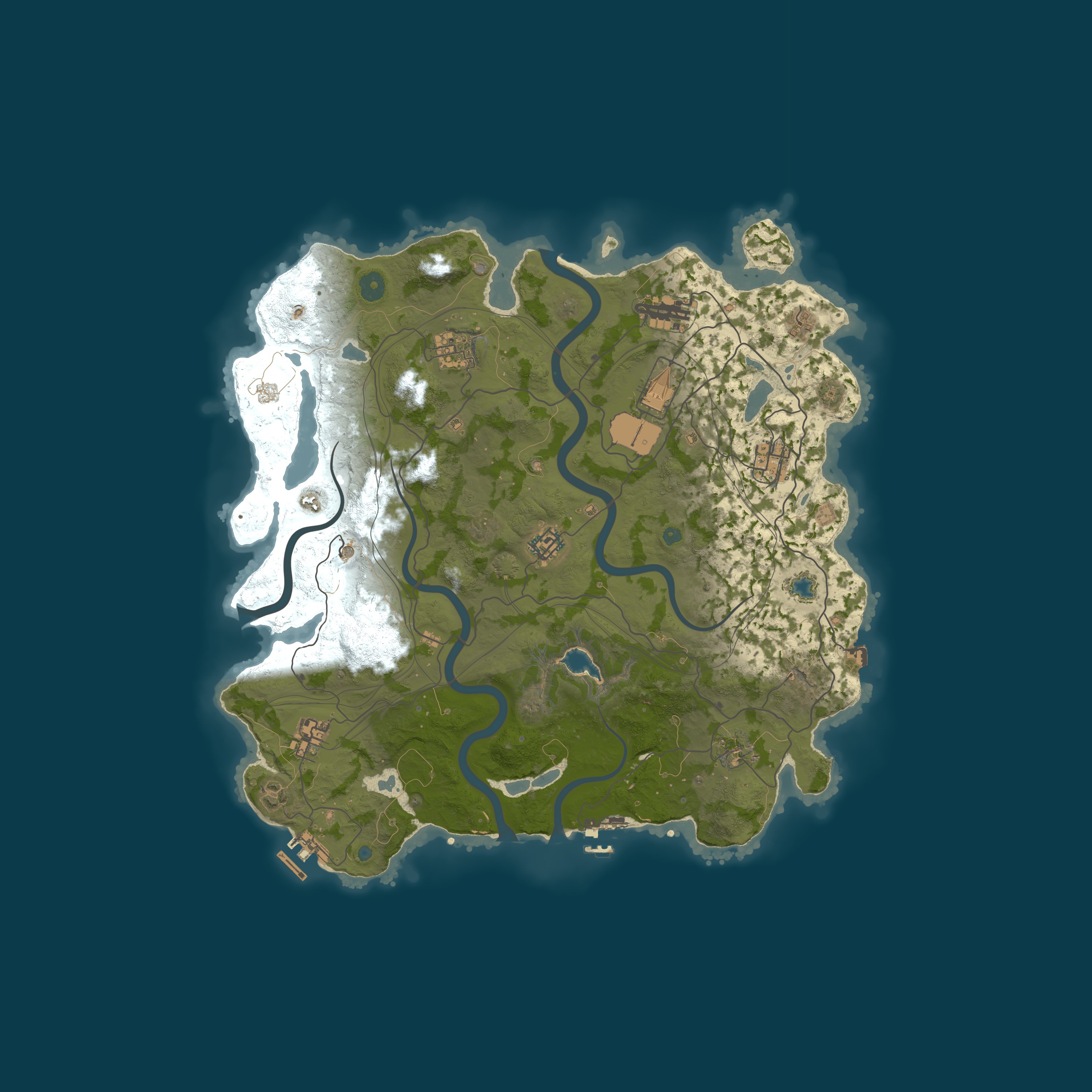 Map for RustyFields X2 Monthly | Solo Only | No BP Wipes