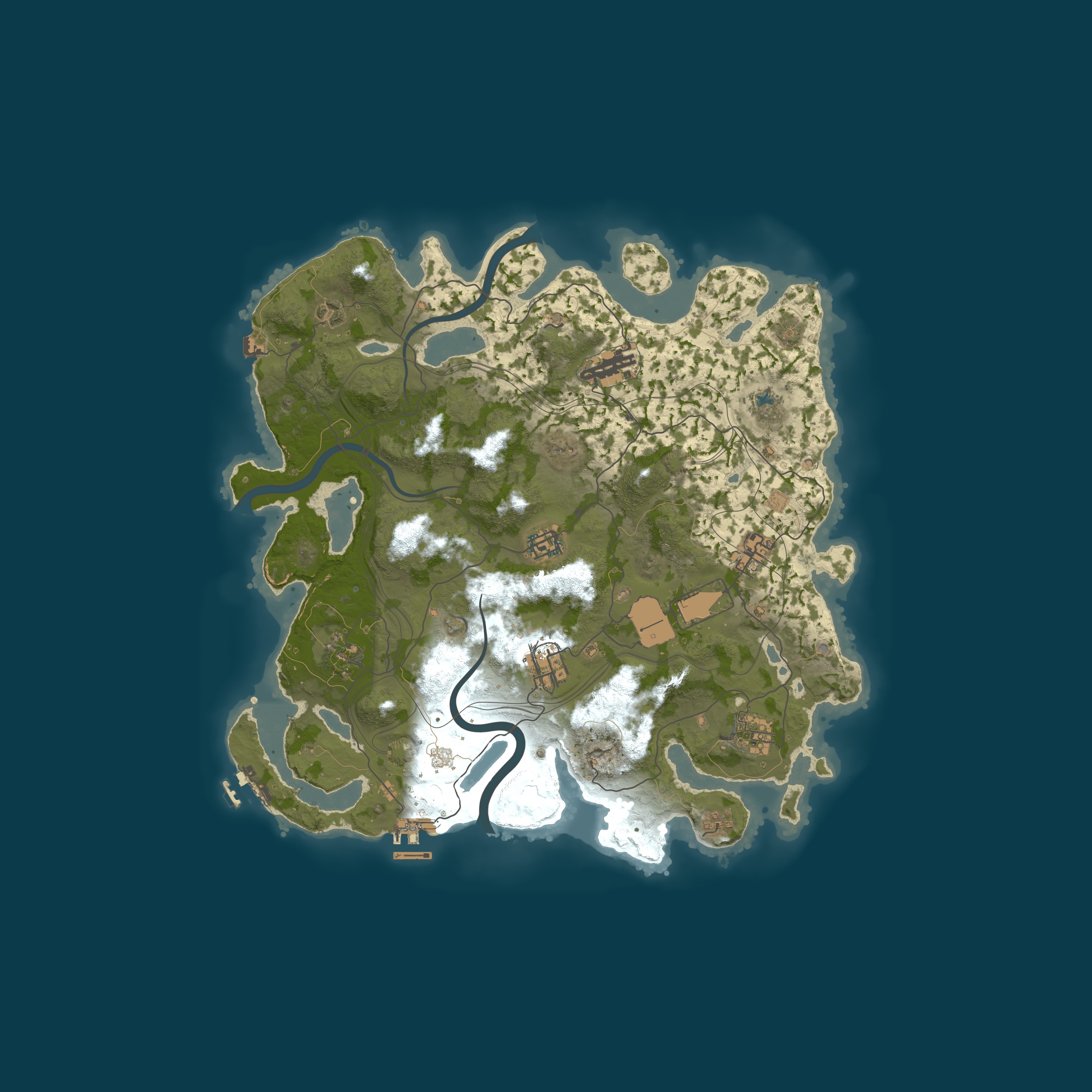 Карта сервера