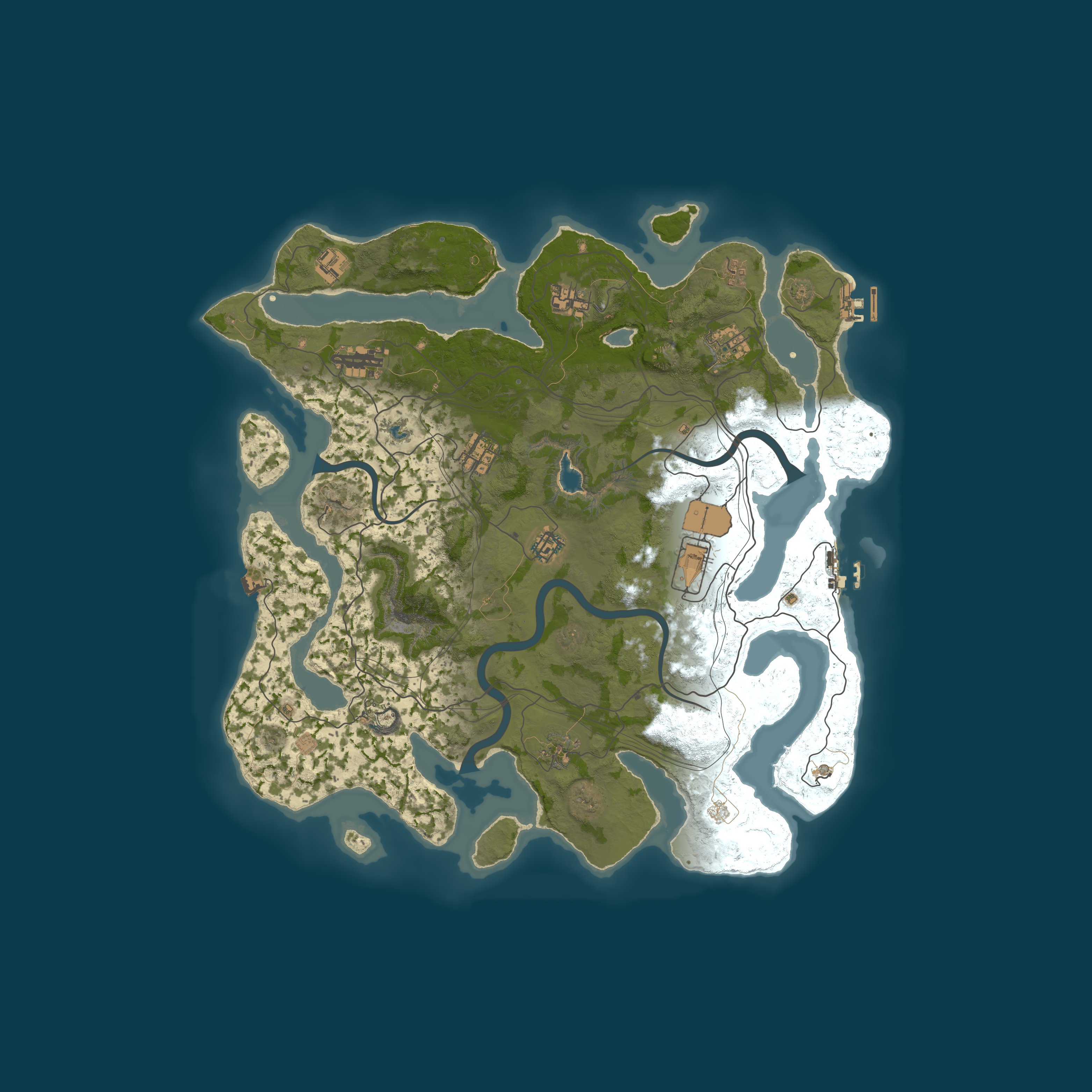 Rust map 4250/1337