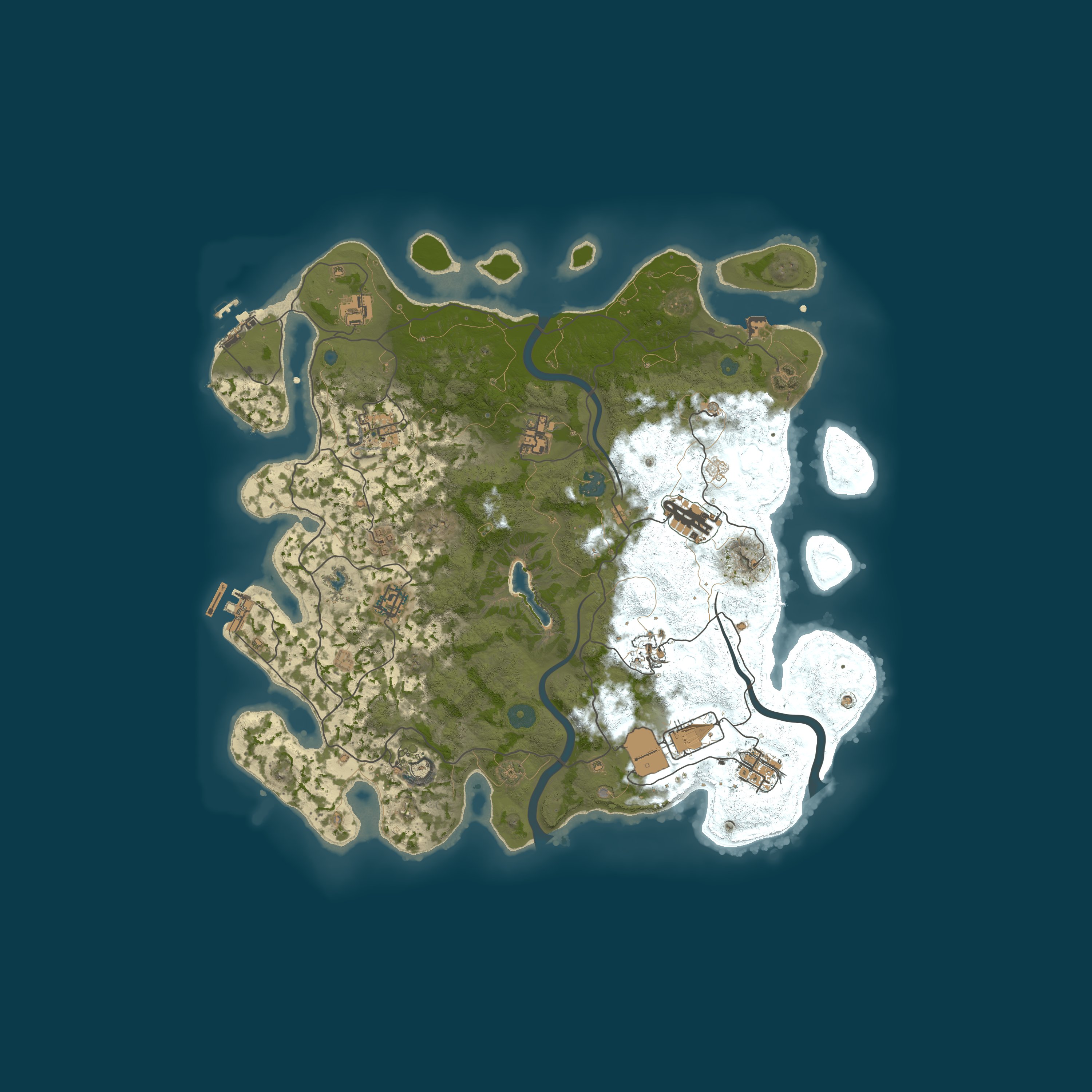 Map for Wildlanders Game Community | X10 | Solo/Duo/Trio | EU