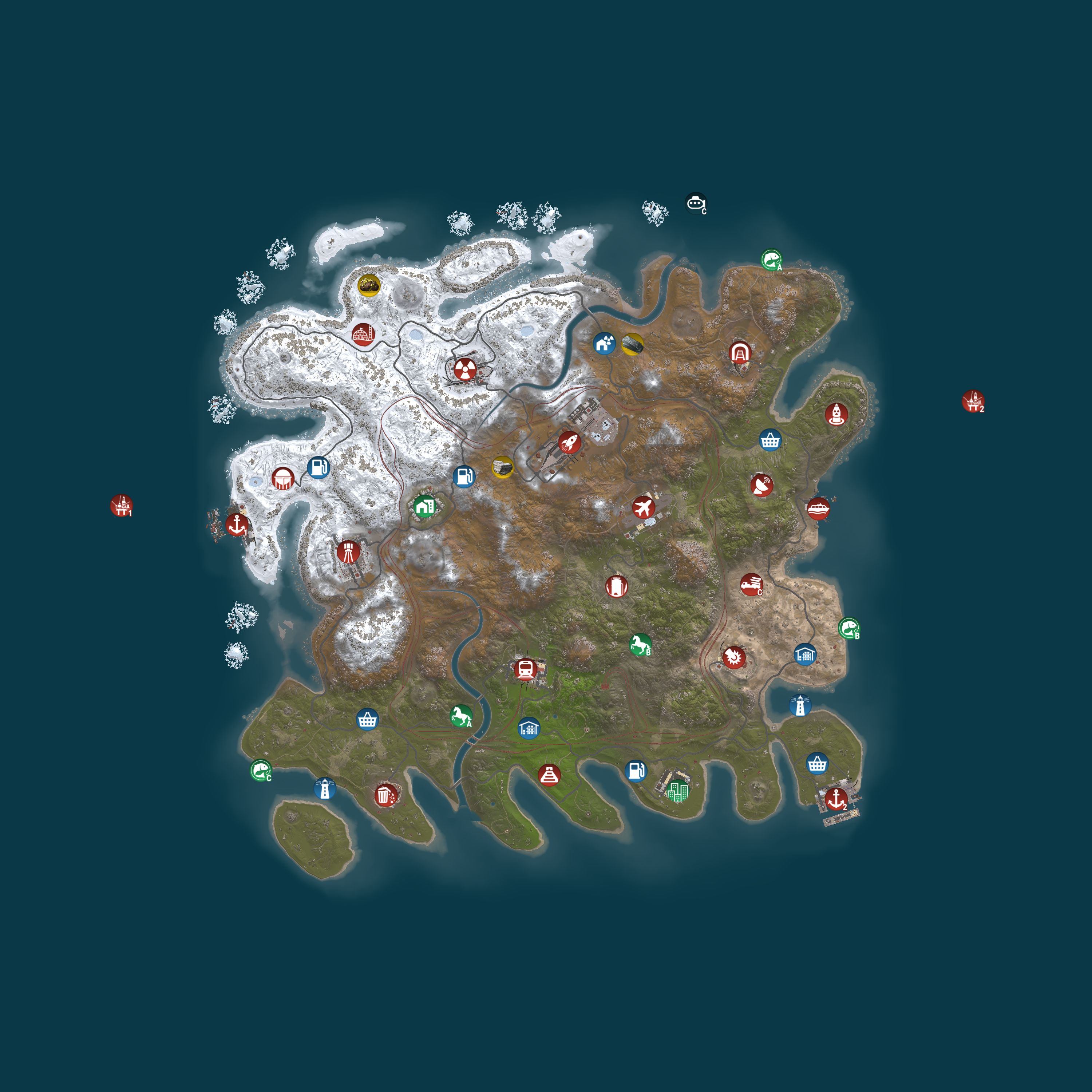 Rust map 4000/1337