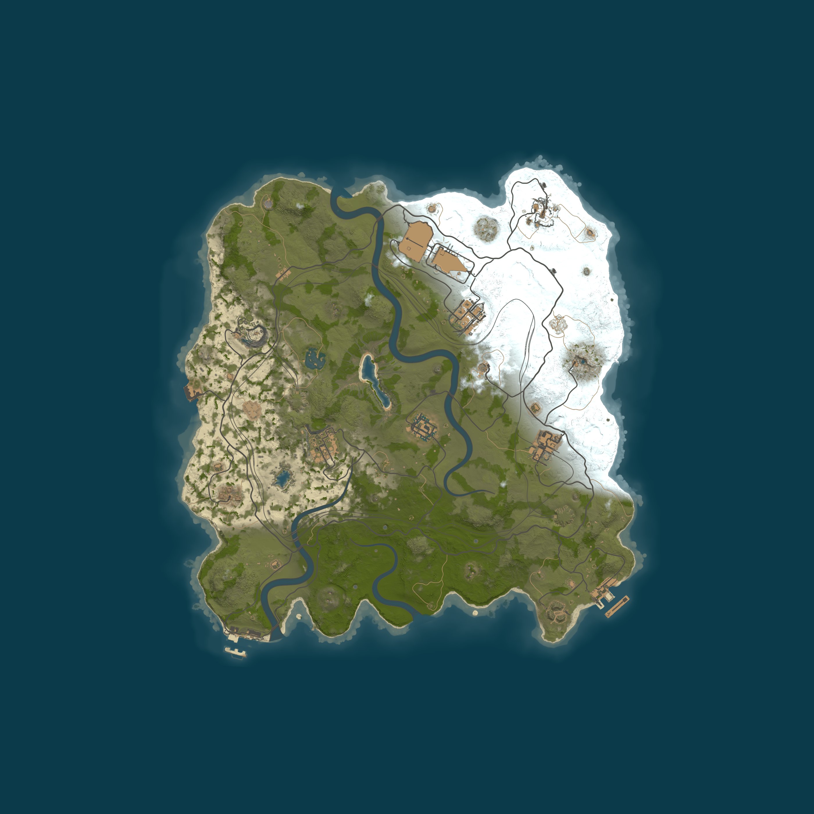 Map for XRUST.CO AU 10x Max 8 20/3 20.3 Full Wiped Quests|Jetpack|Shop|