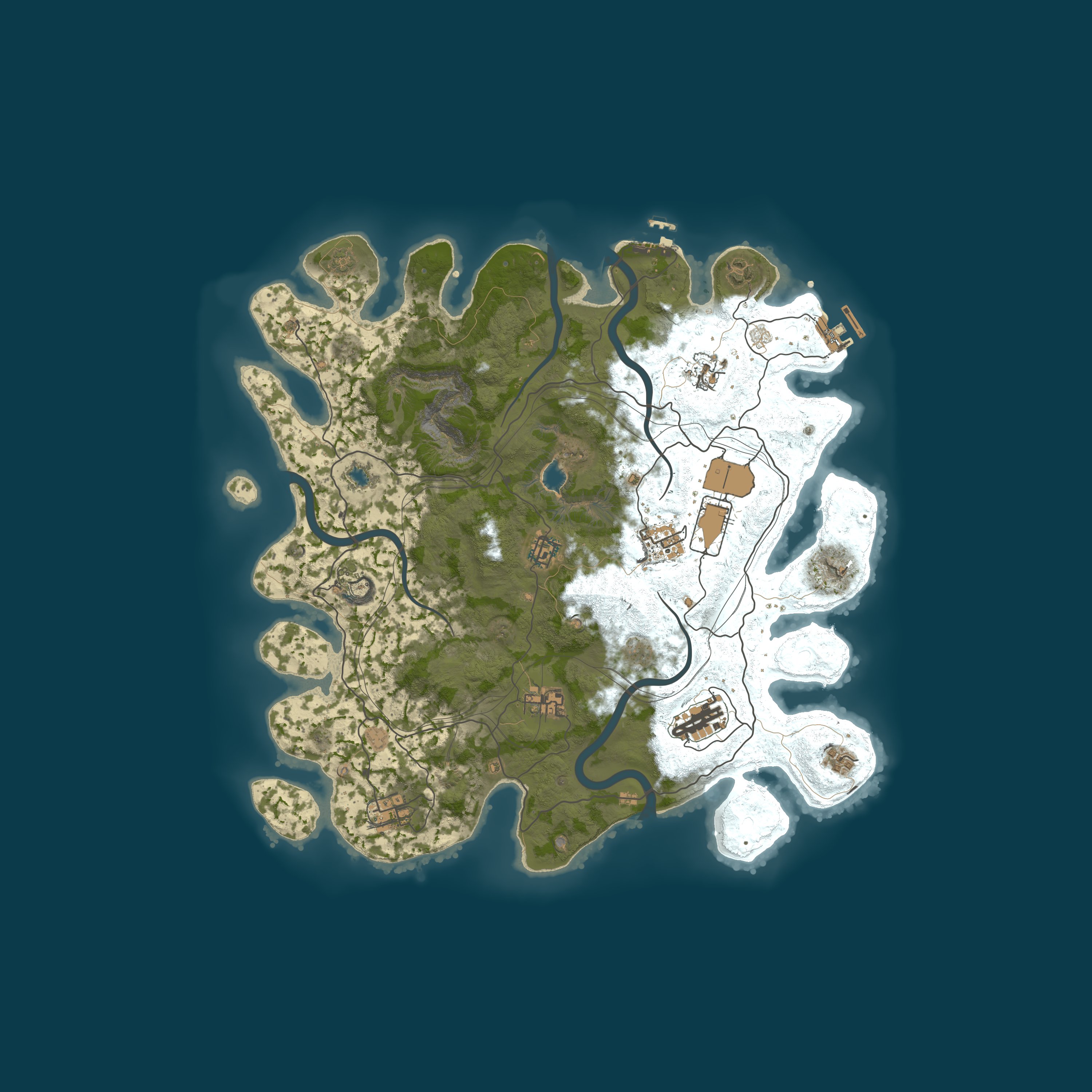 Карта сервера