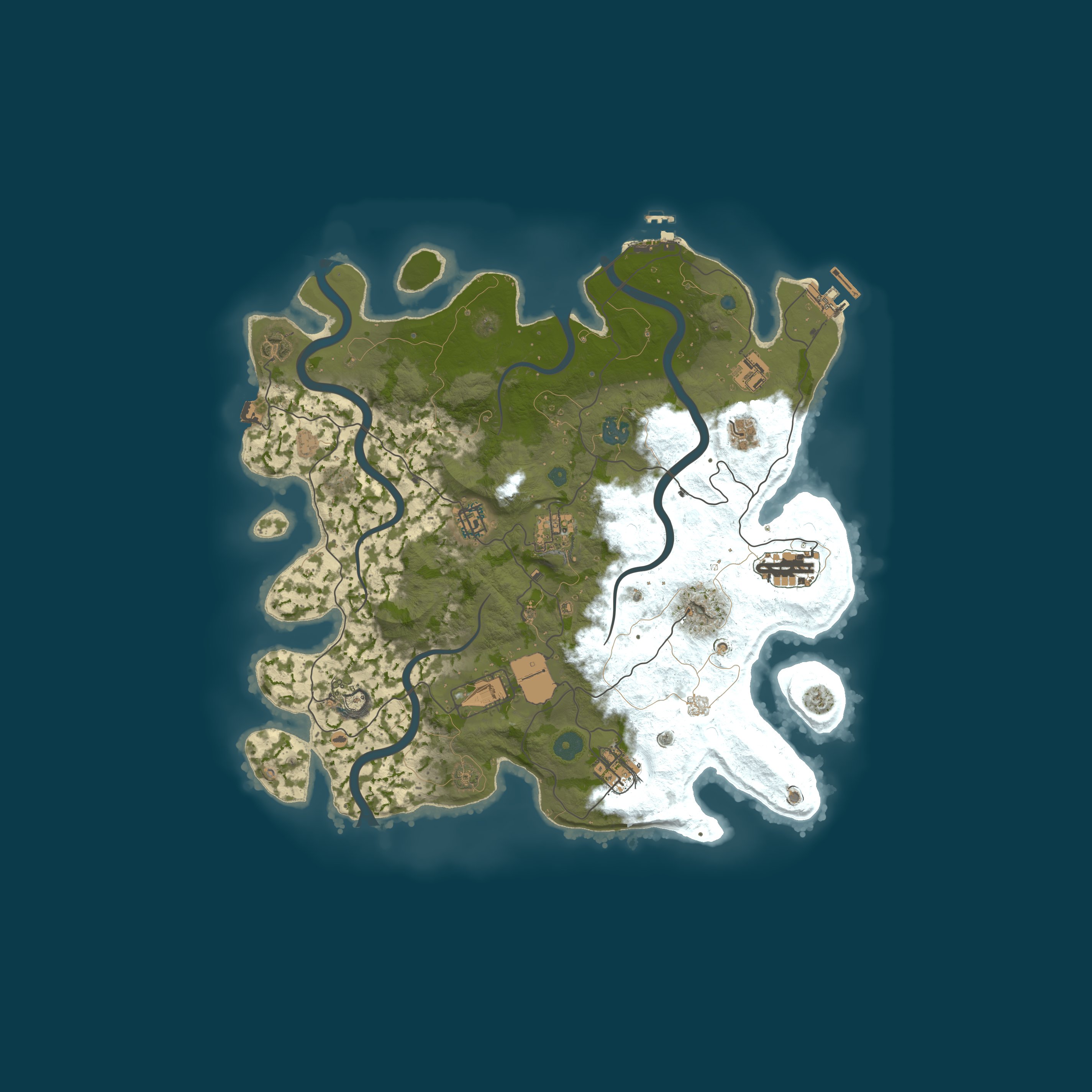 Procedural Map map