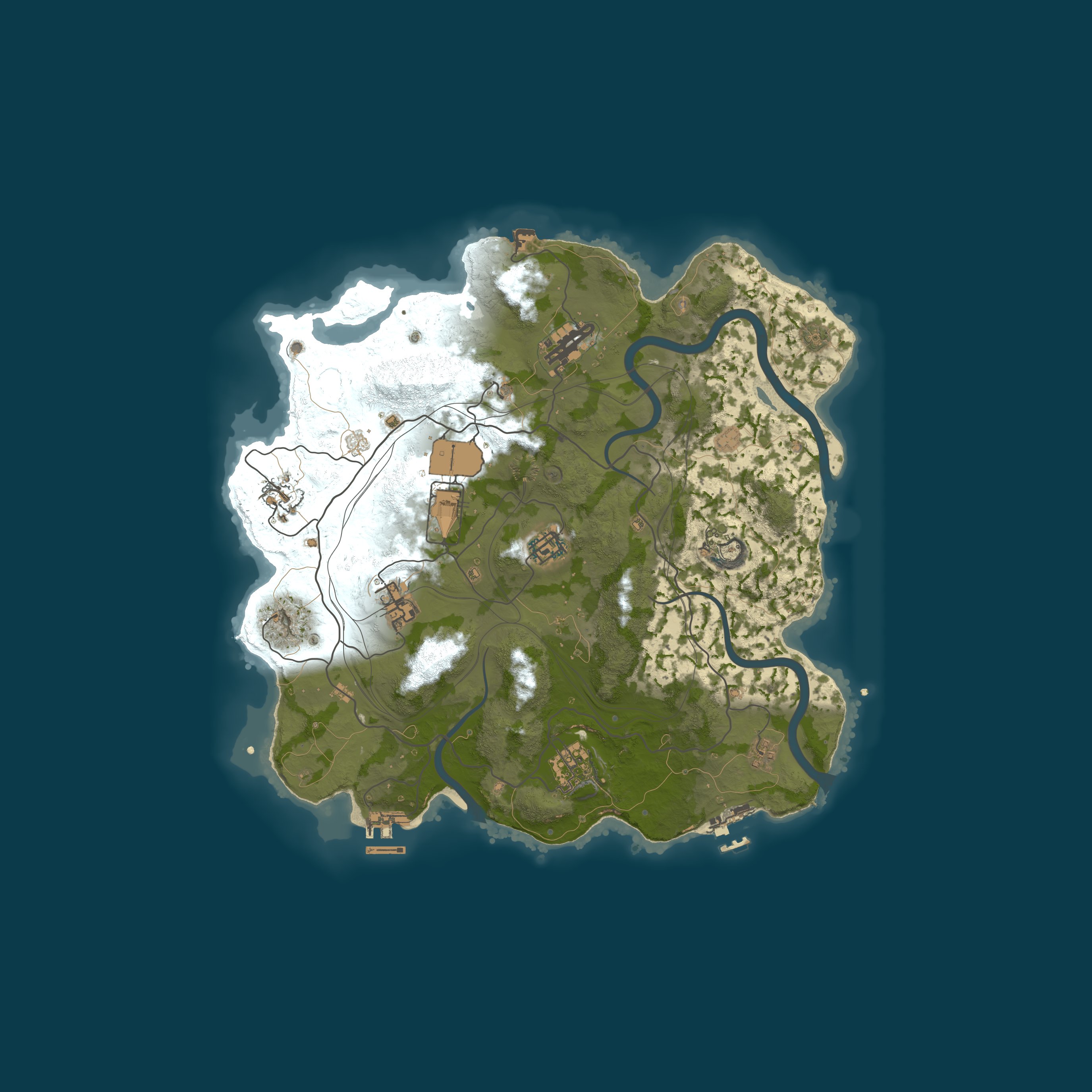 Map for [AU/NZ ONLY] NO LIFE RUST | 2X VANILLA | NO DECAY | 5/6