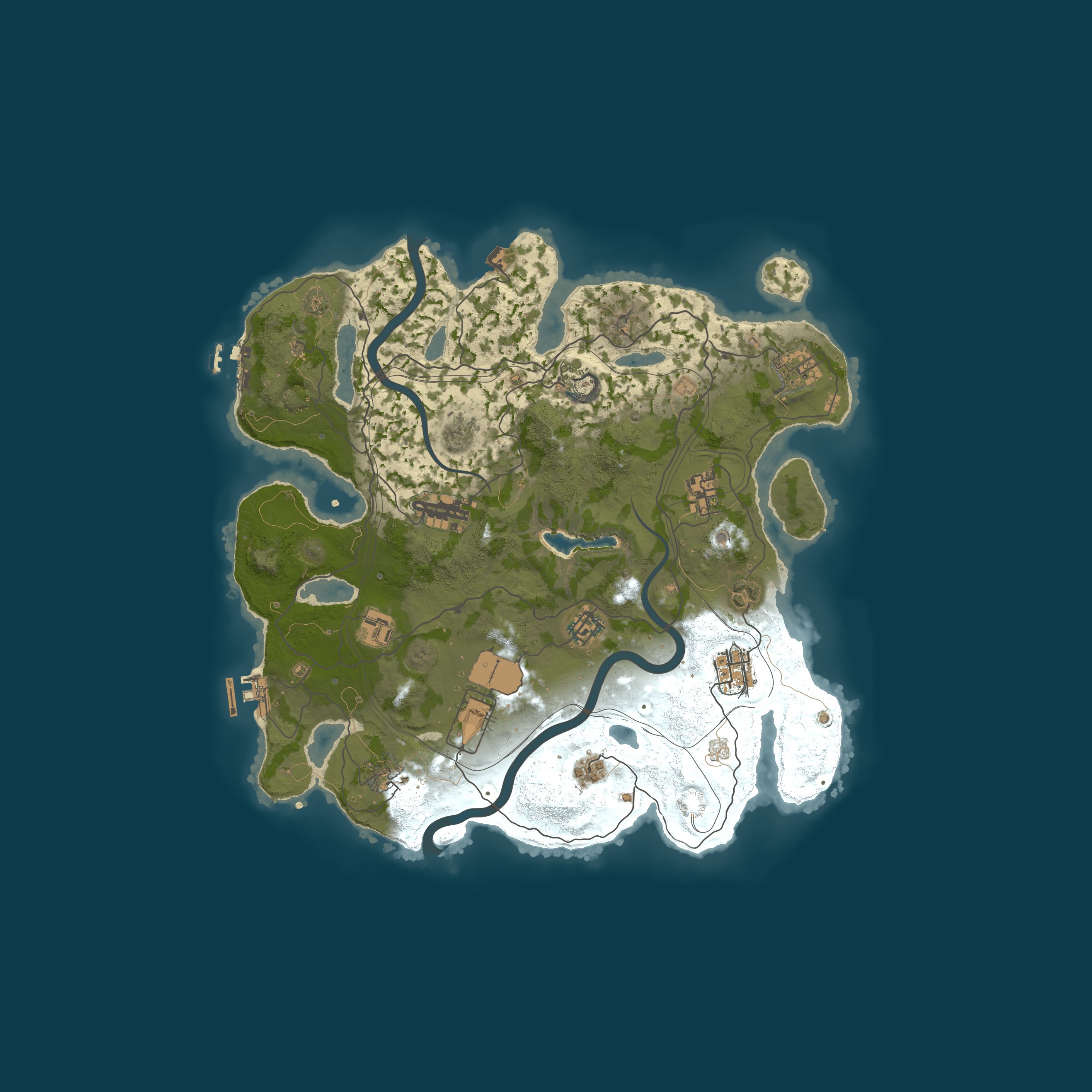 Rust map 3650/1337