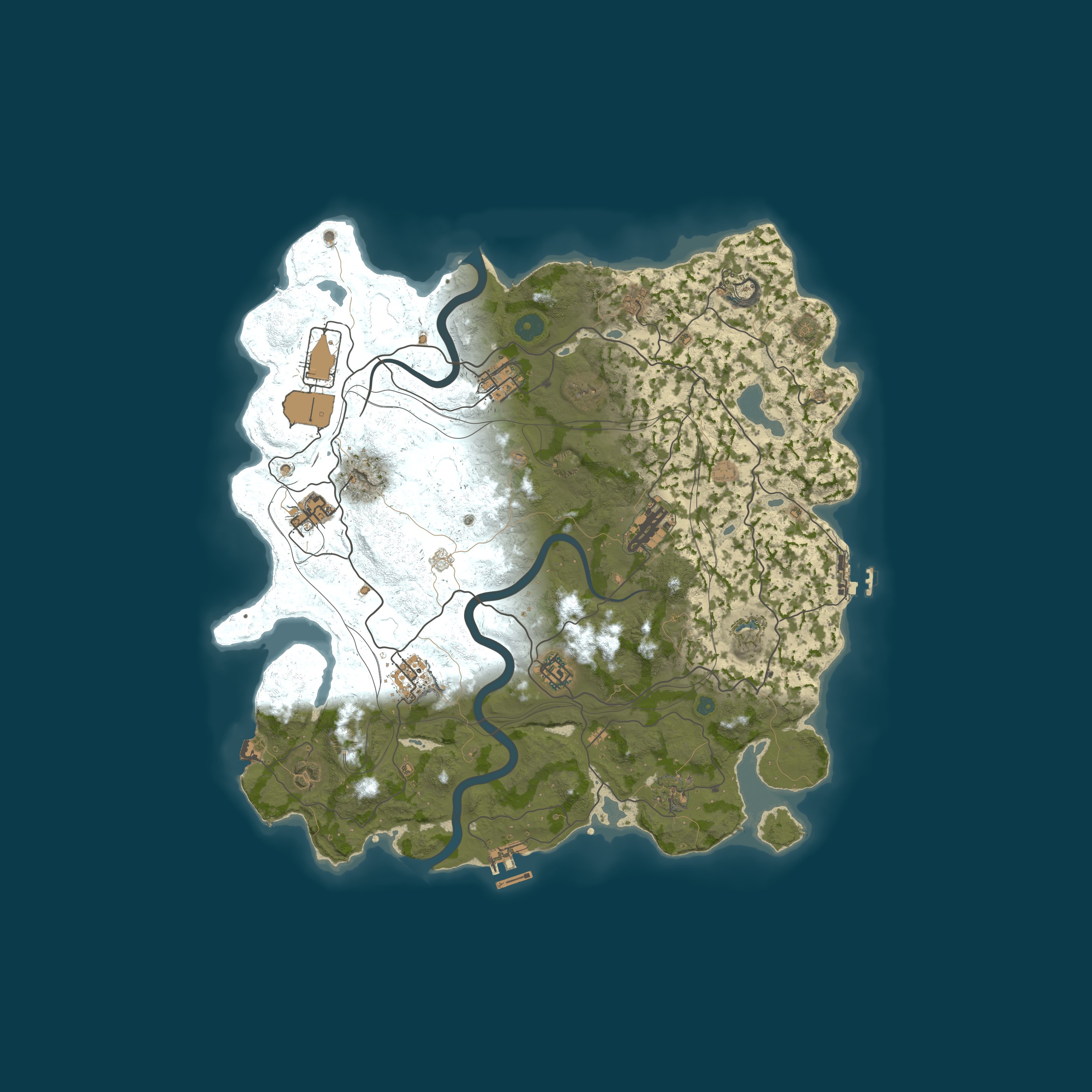 Map for MIRAGE RUST | SUNDAY 2x | Wipe 22.03