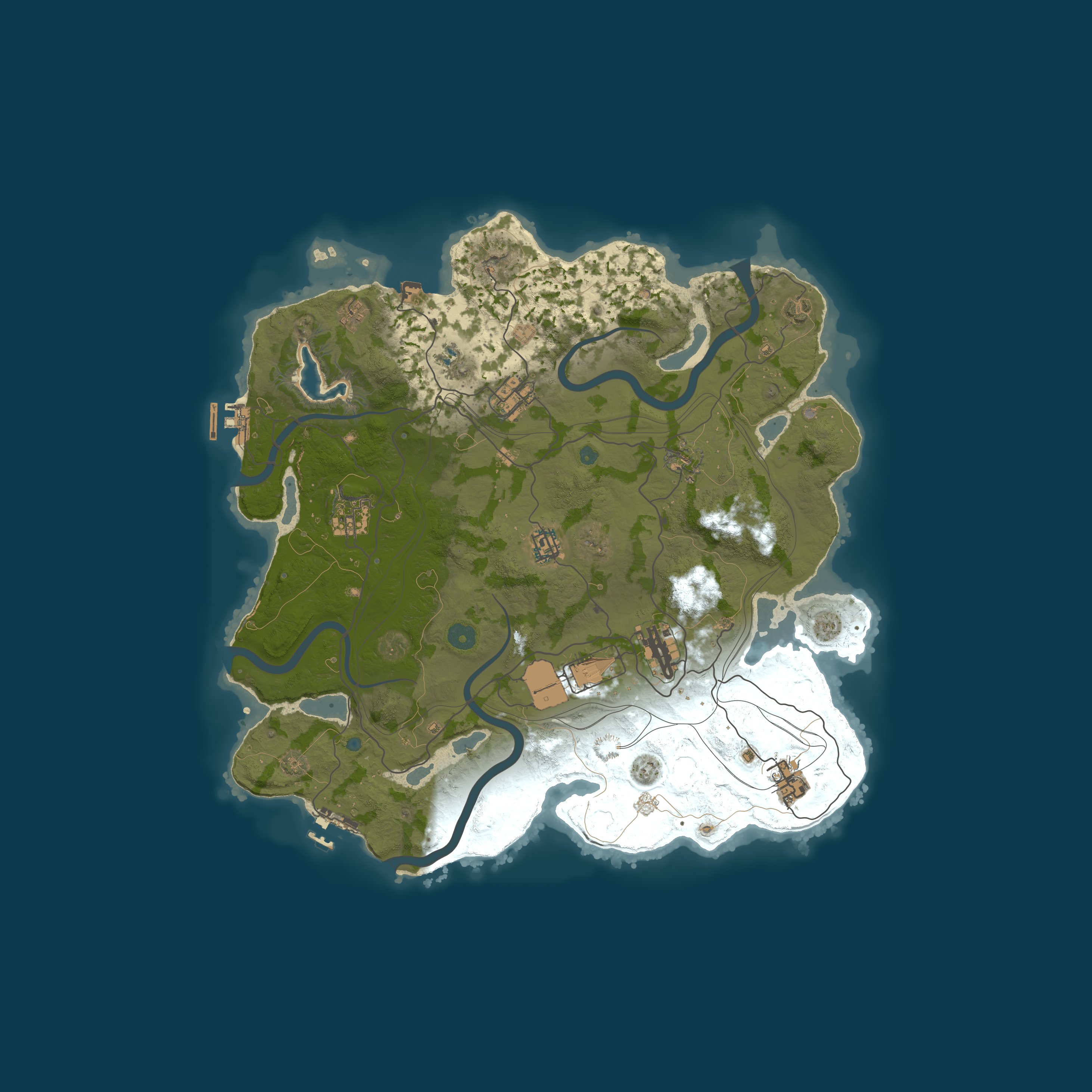 Map for RustyFields X2 Monthly | Solo Only | No BP Wipes