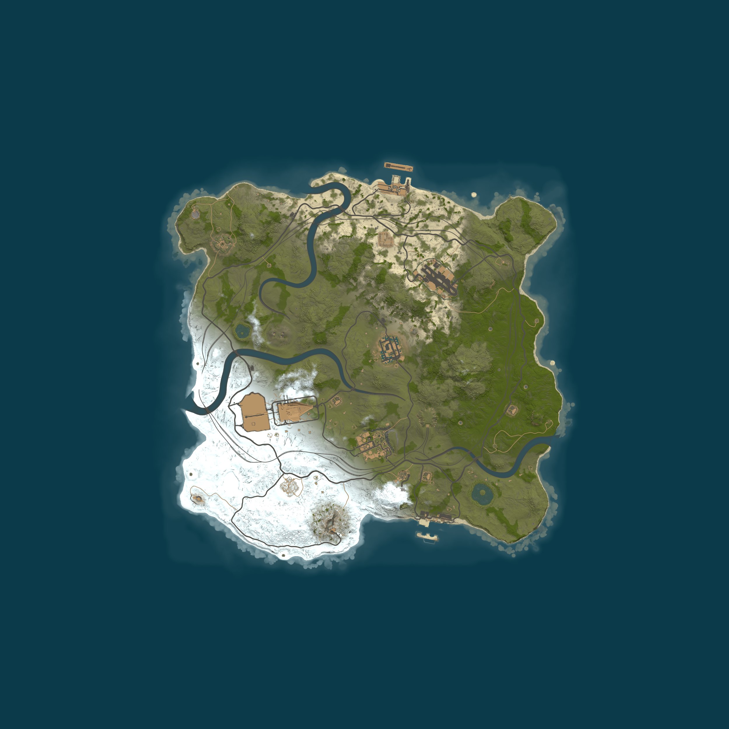 Rust map 3000/1337