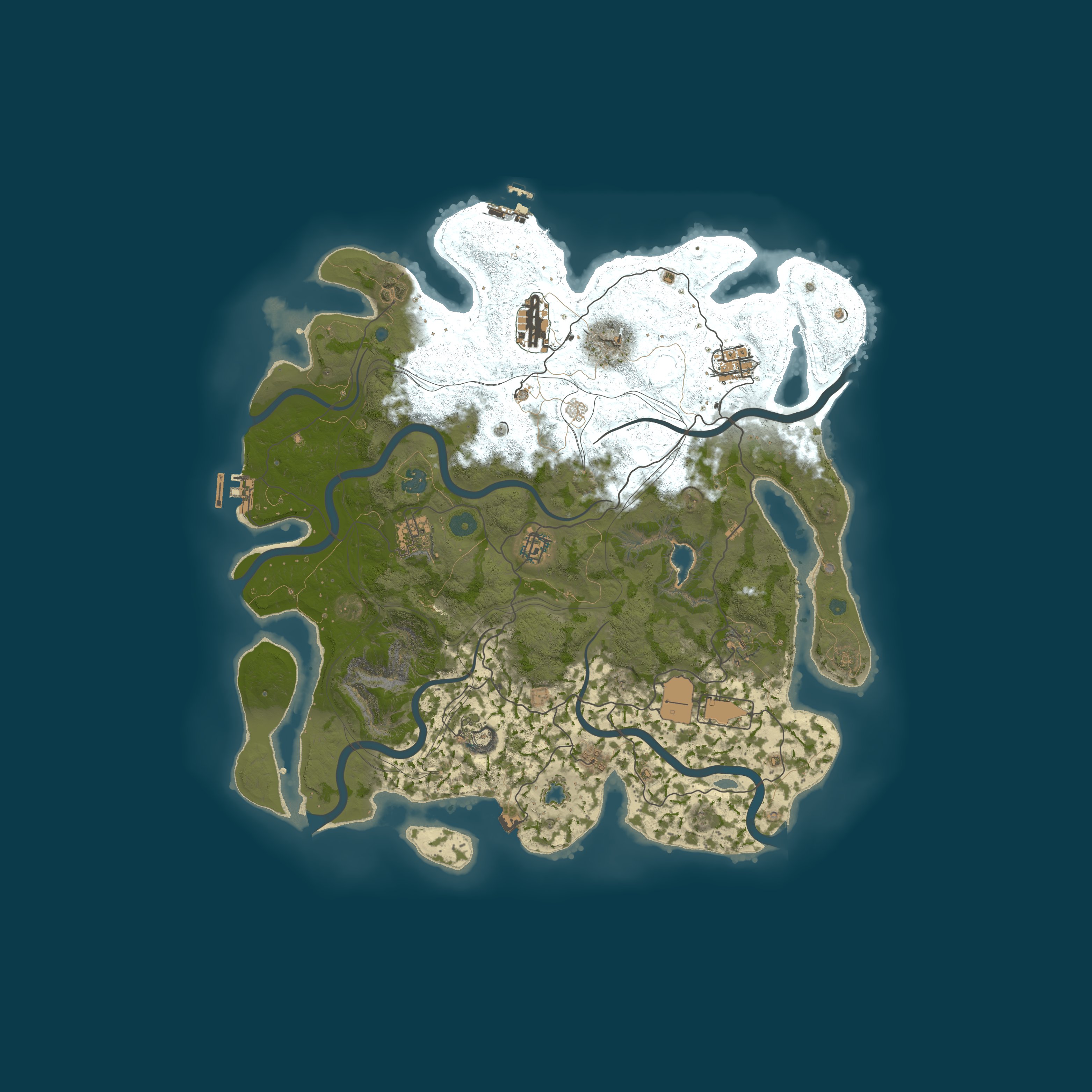 Карта сервера