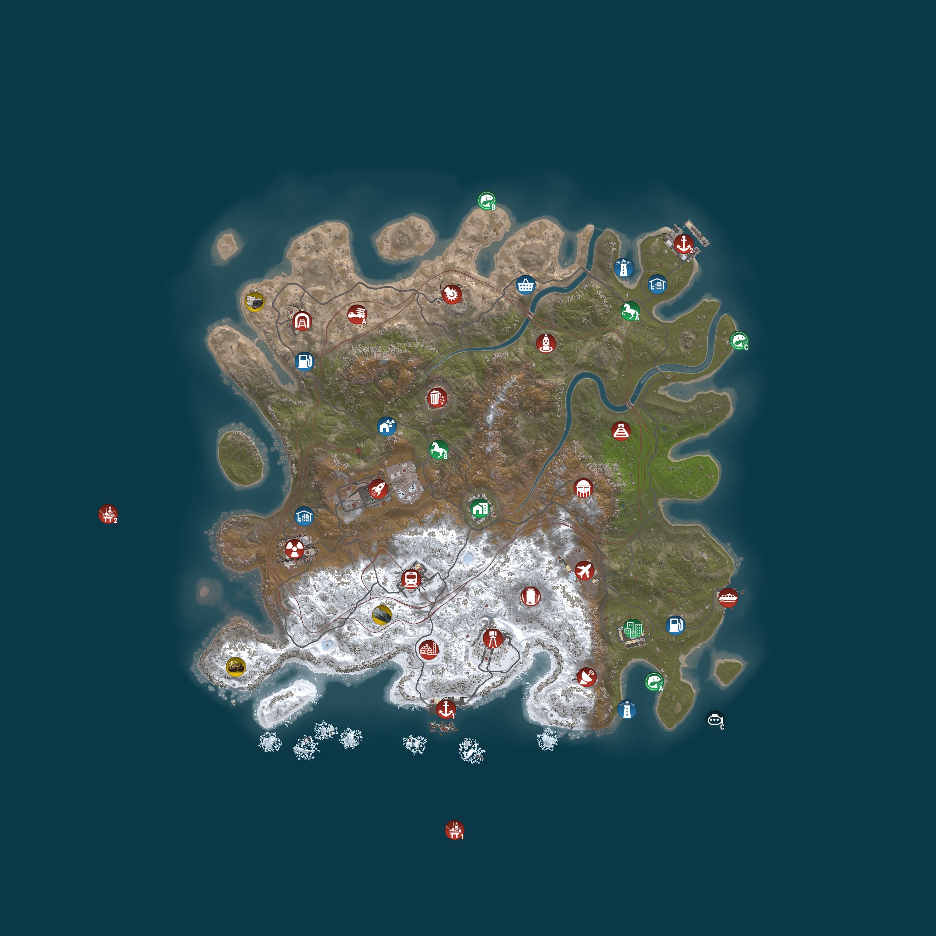 Rust map 4000/1337