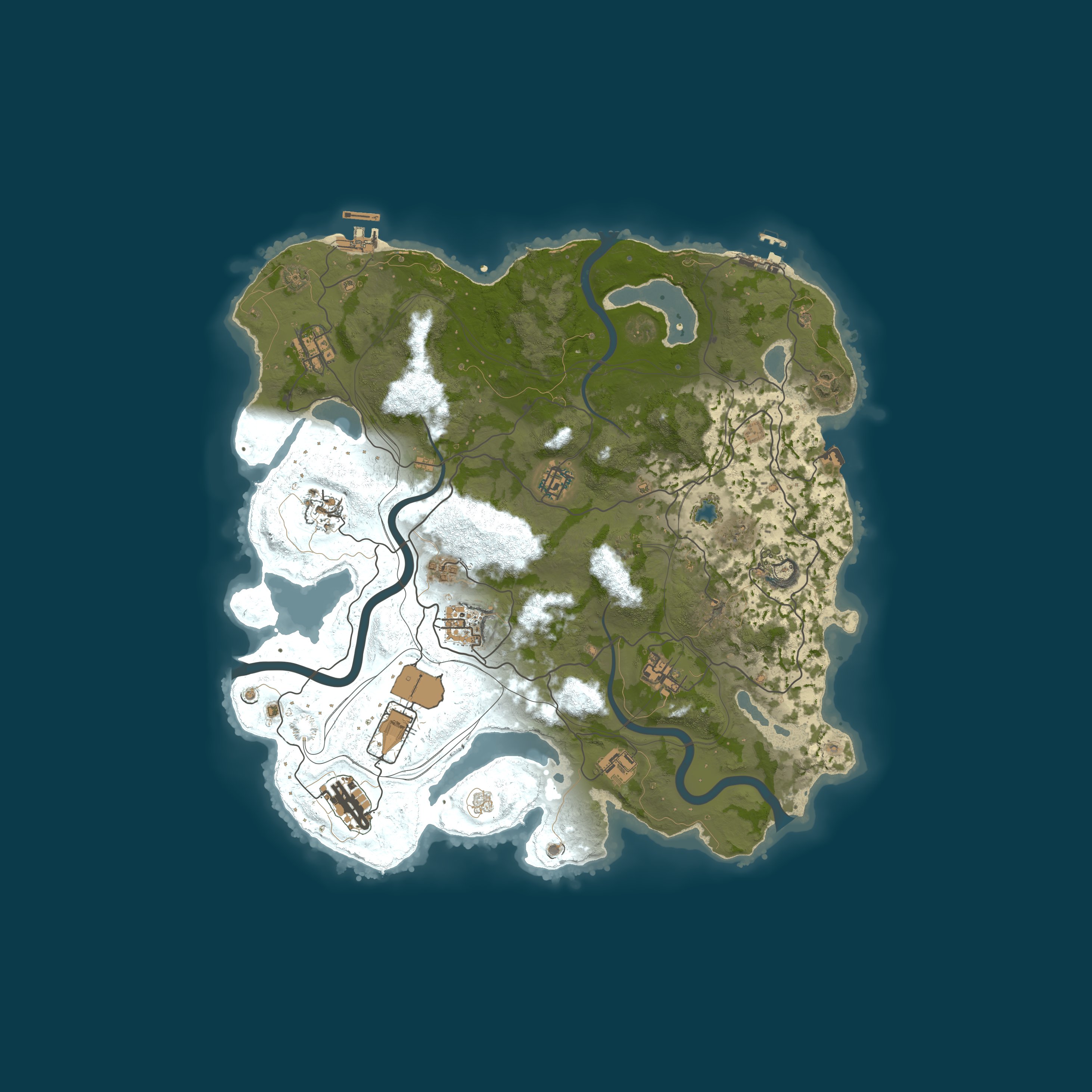 Map for Survivors.gg #1 [ 2x Solo/Duo/Trio/Quad ] WIPED 13.07