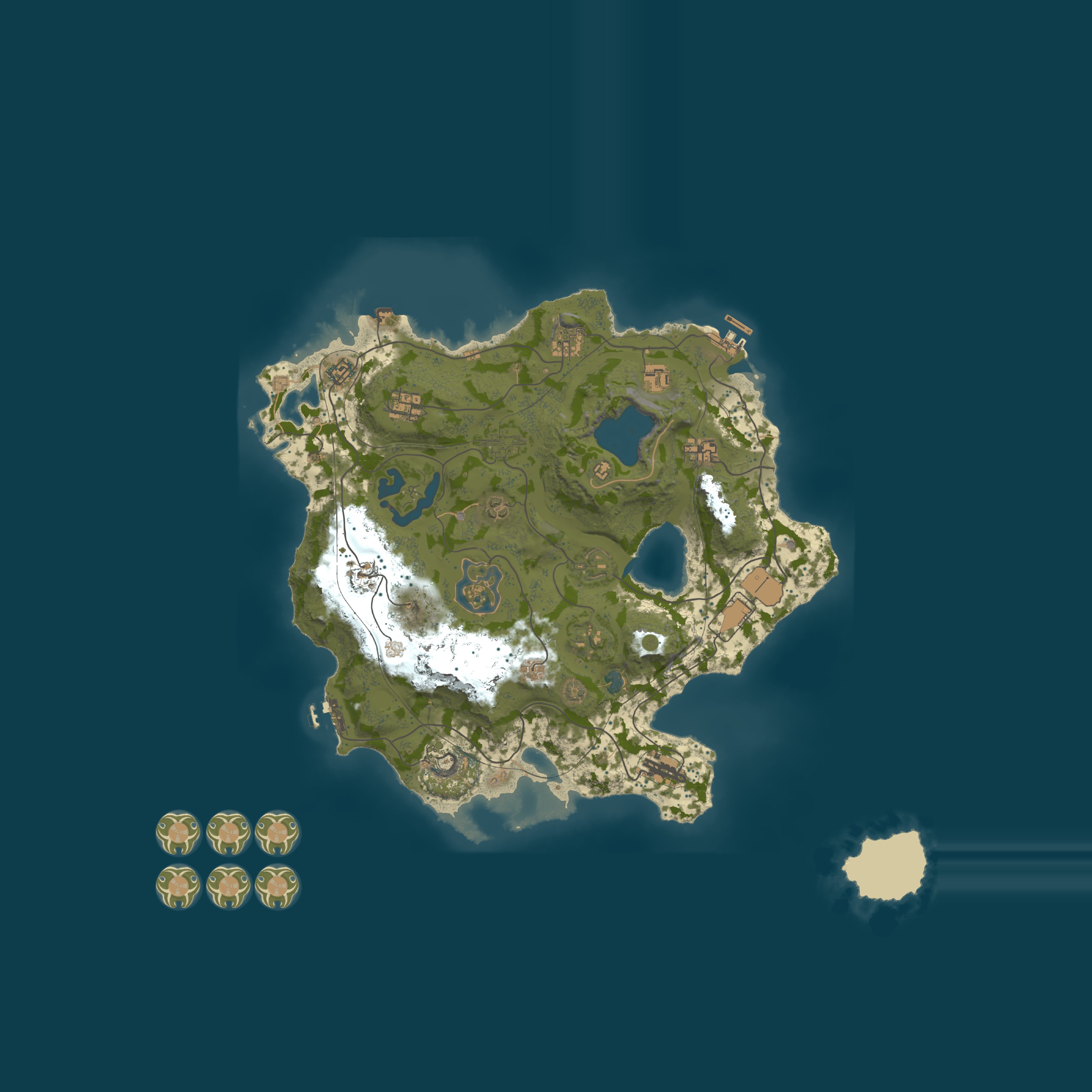 Rust map 5096/1337