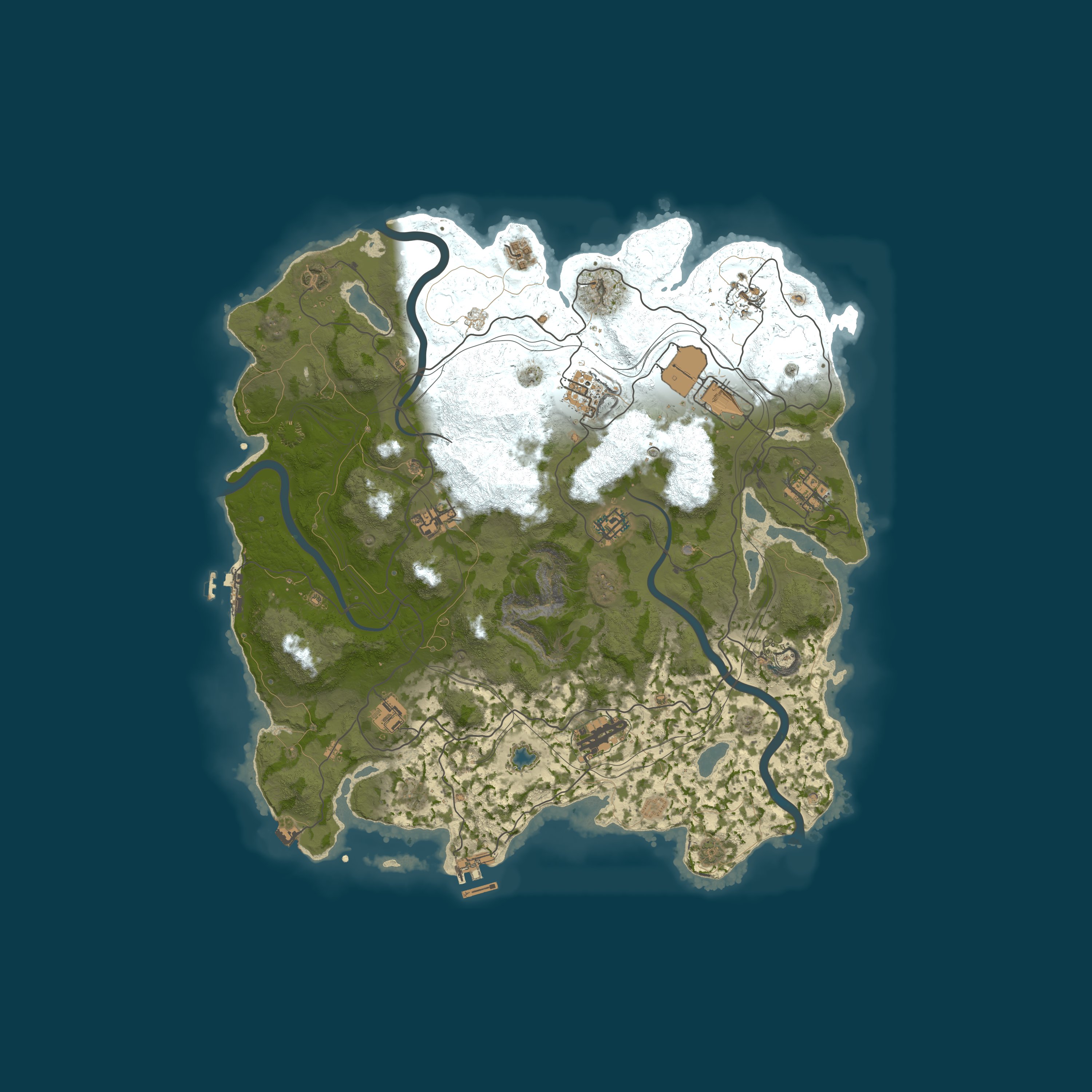 Rusticated Generated Maps