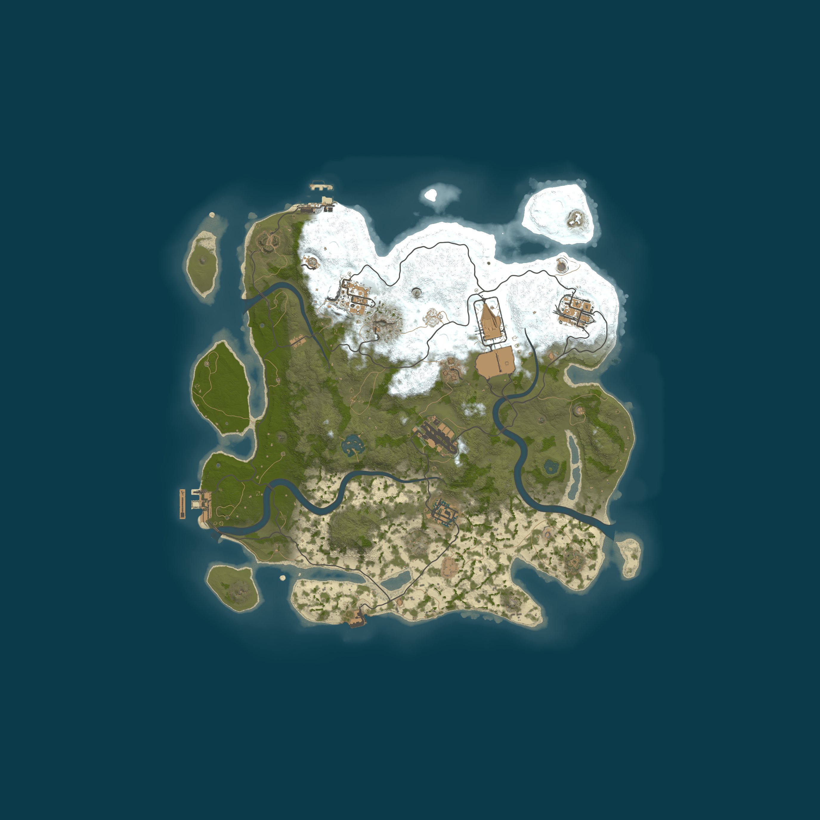 Map for LyginMedved