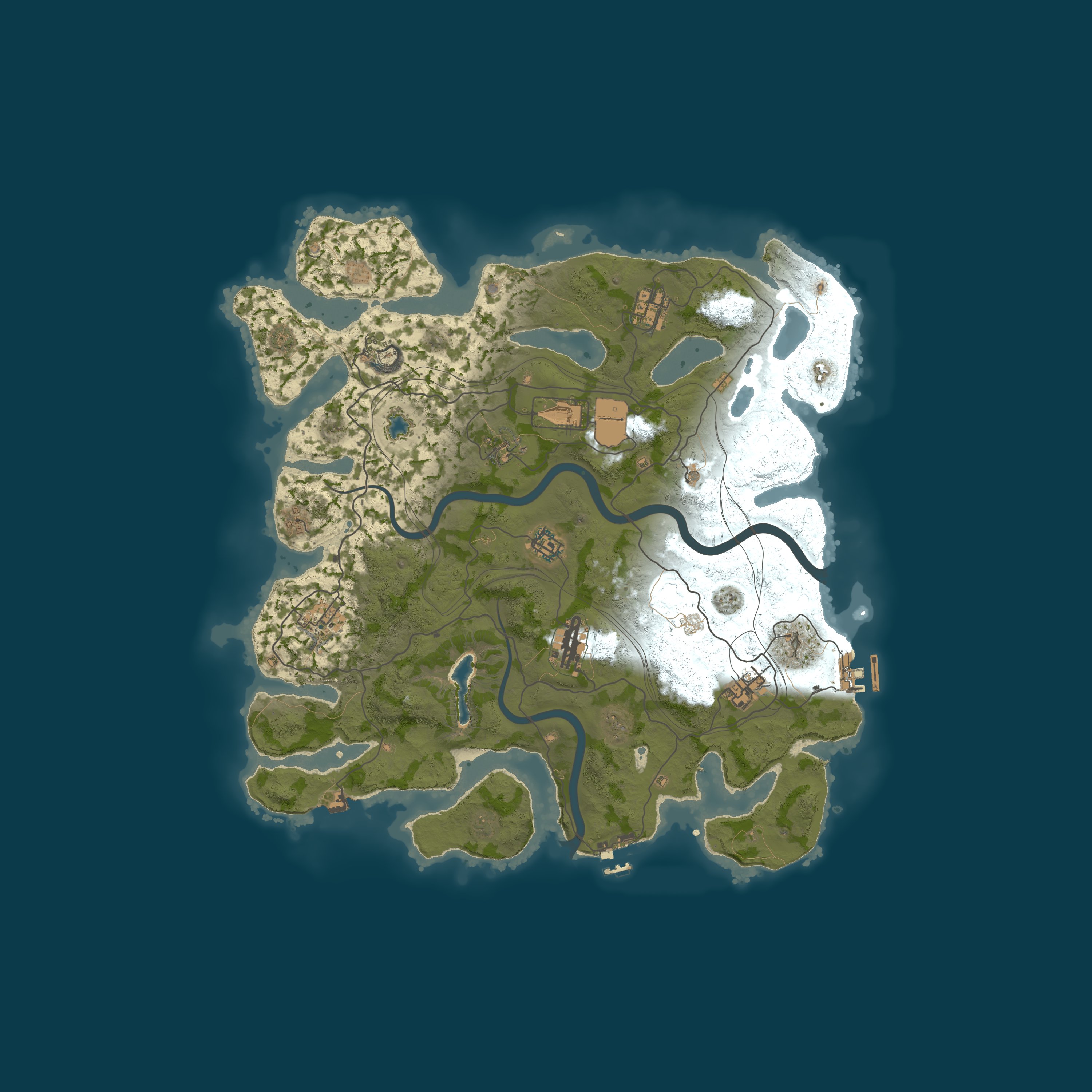 Rust map 4000/1337