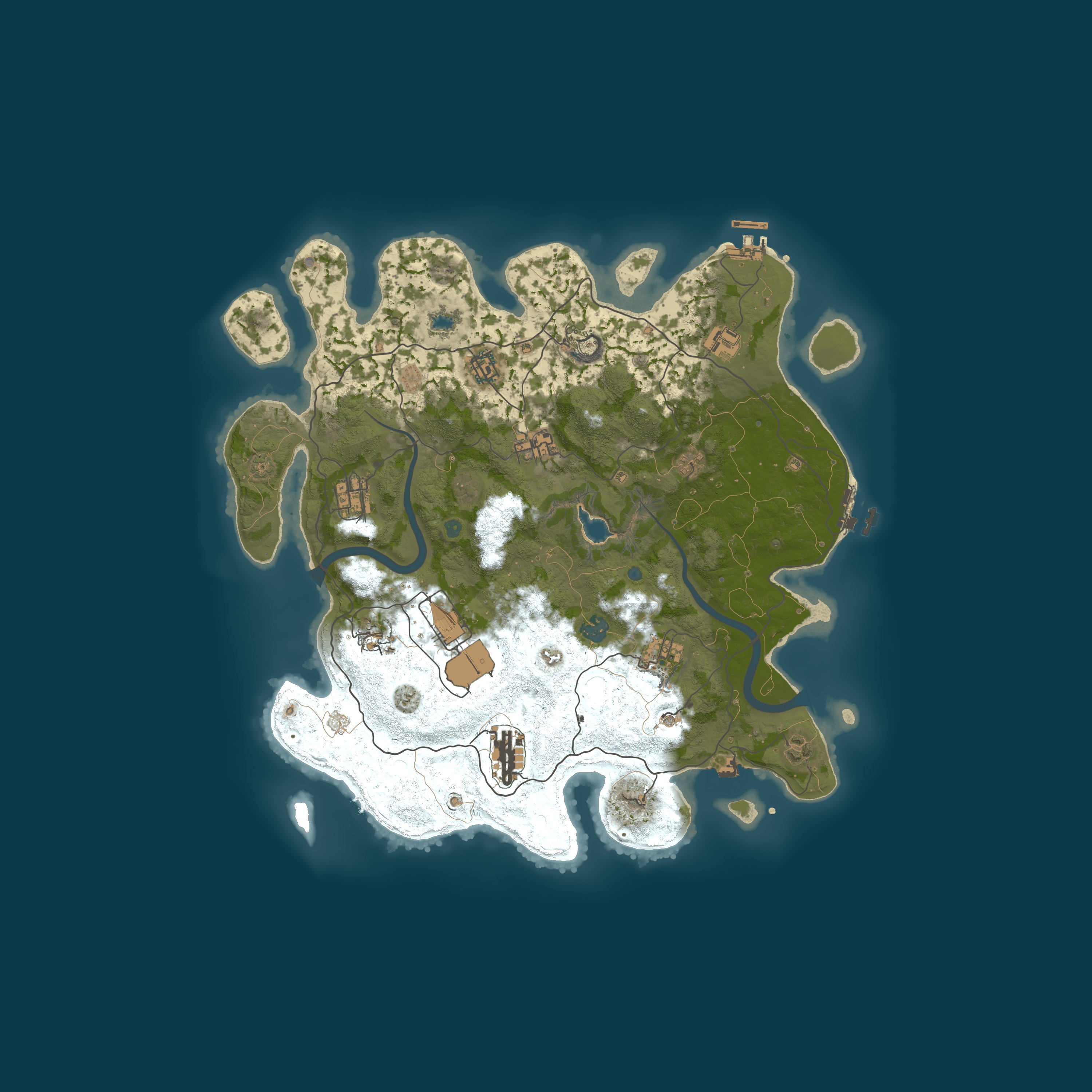 Rust map 4000/6738