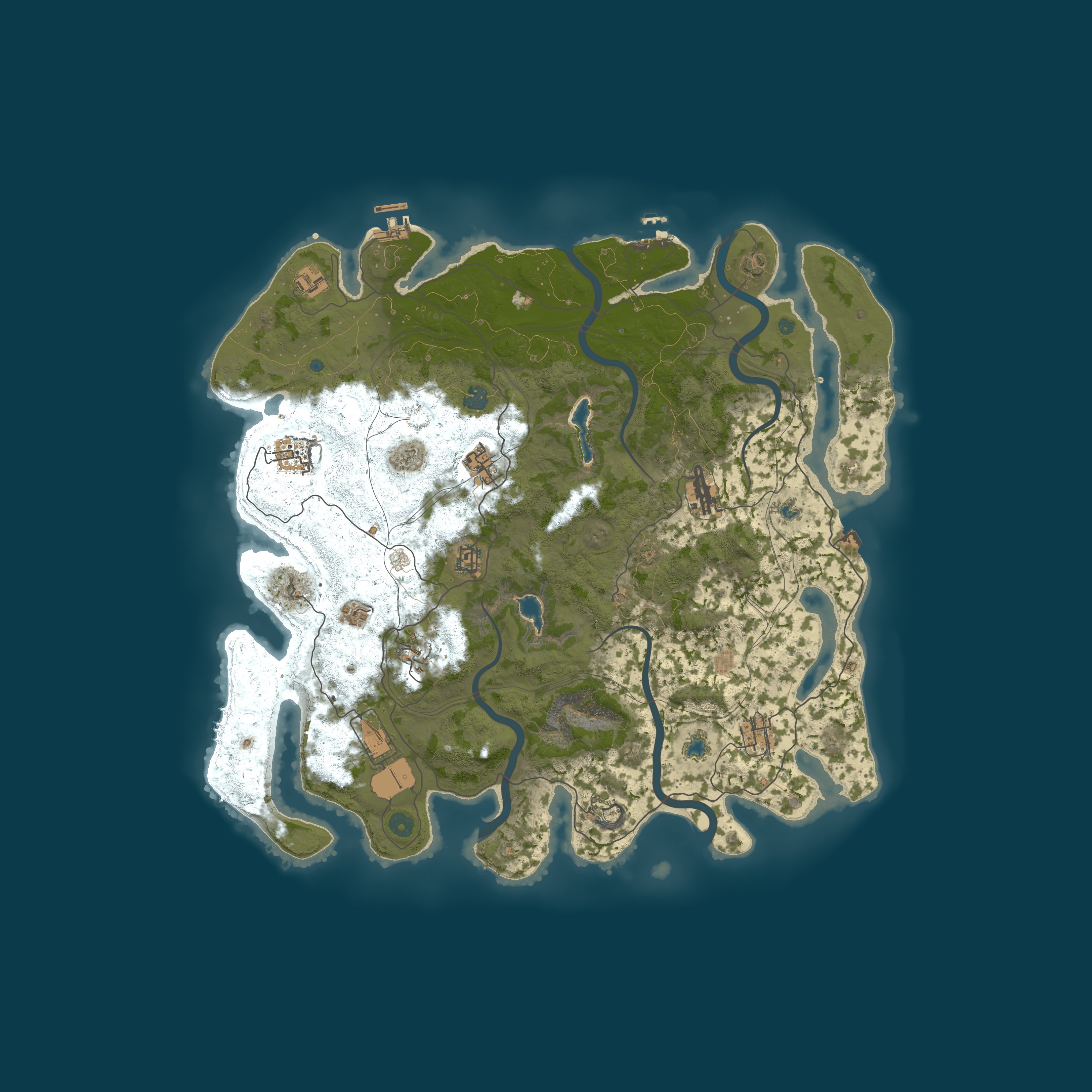 Map for [PL]PvE Spokojna Dolina|Skills|Raid|JetPack|Events