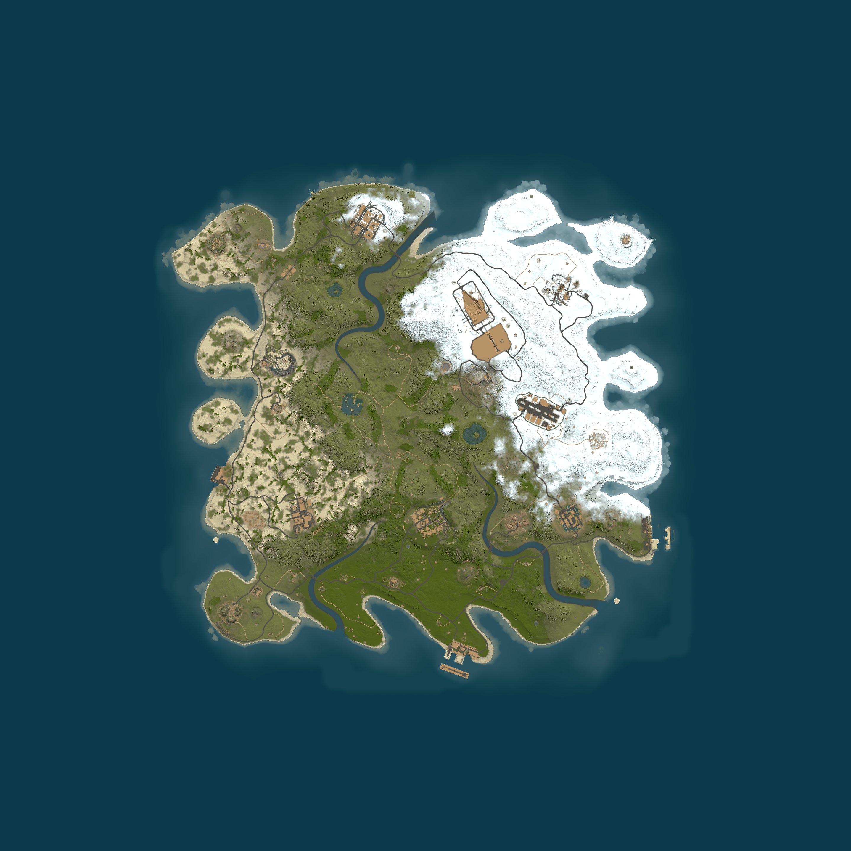 Map for 【独行侠】5倍|5.9新档|单双人|爆枪|月清蓝图