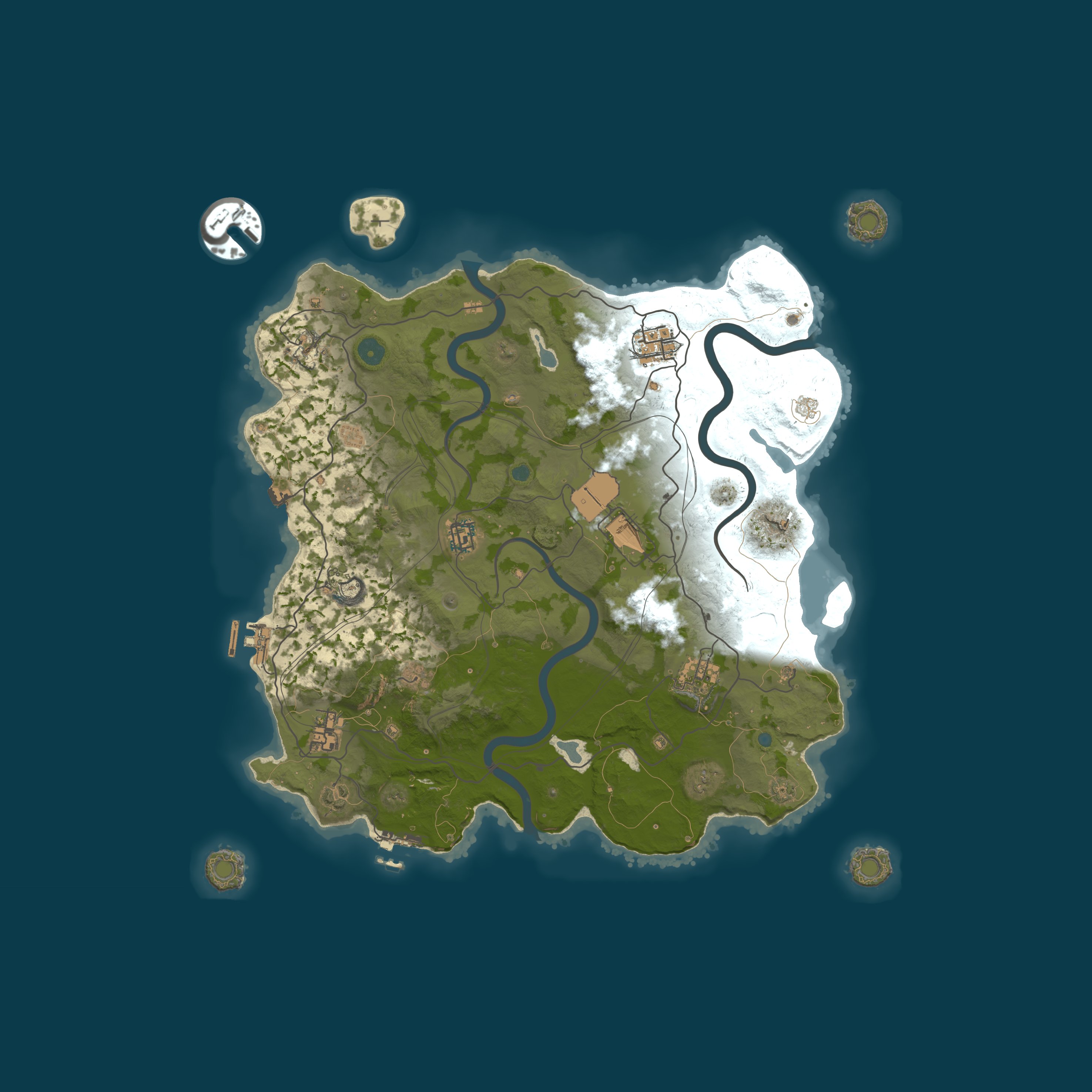 Map for [EU]Royal Family Gaming|3X|PVE/PVP Zones|Monthly|