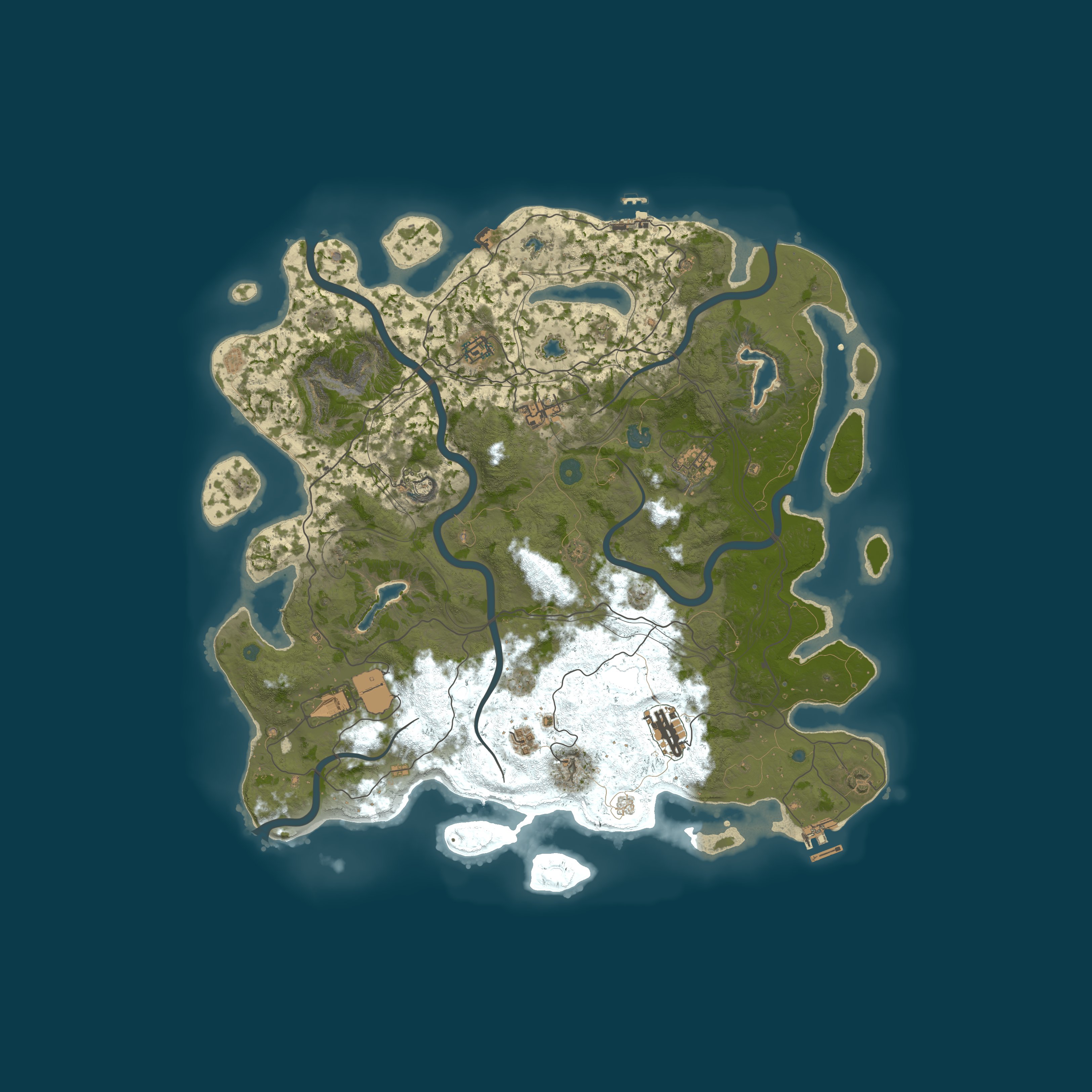 Map for JP PVE Tomoshibi NORAID