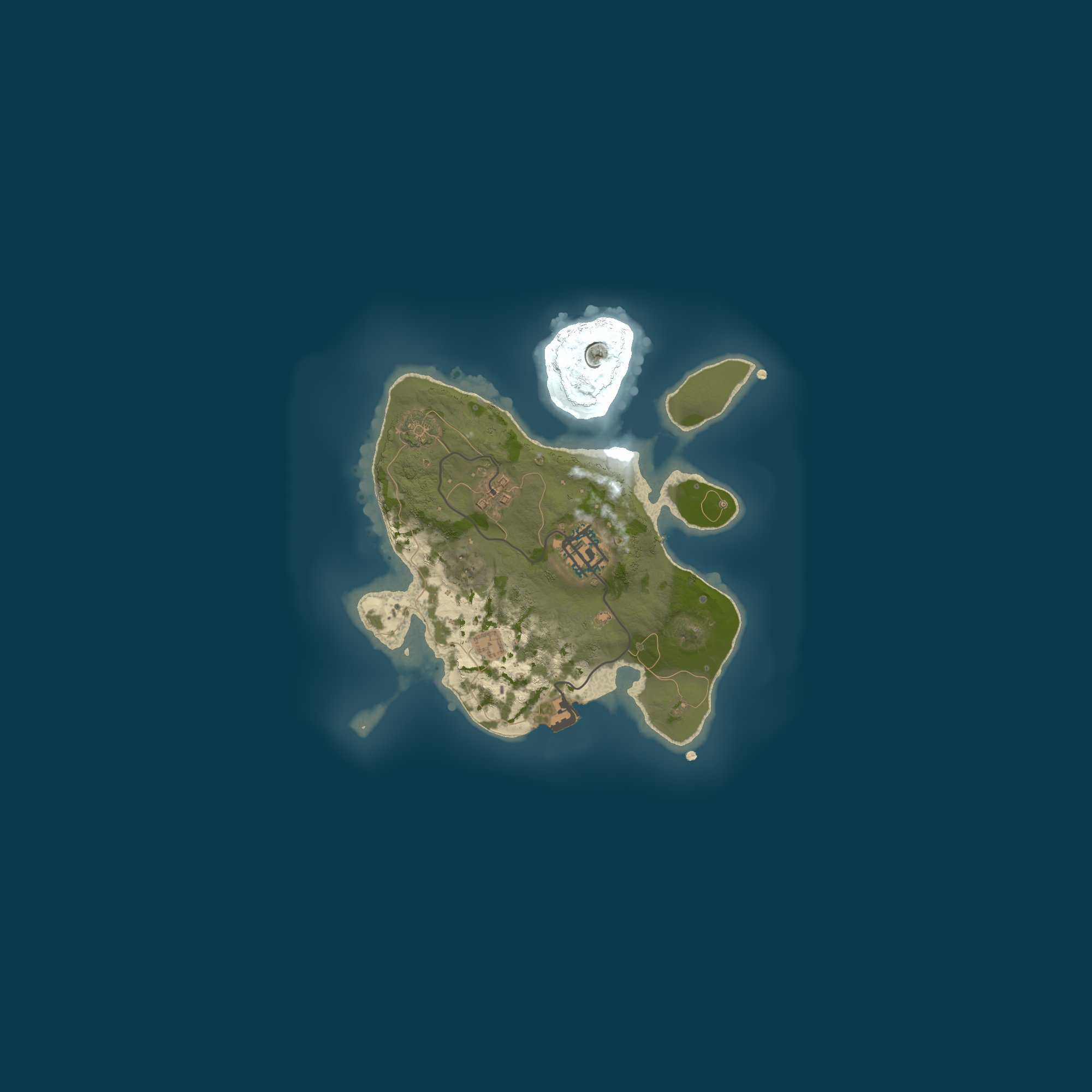 Map for Hosted by SurvivalHost.ORG