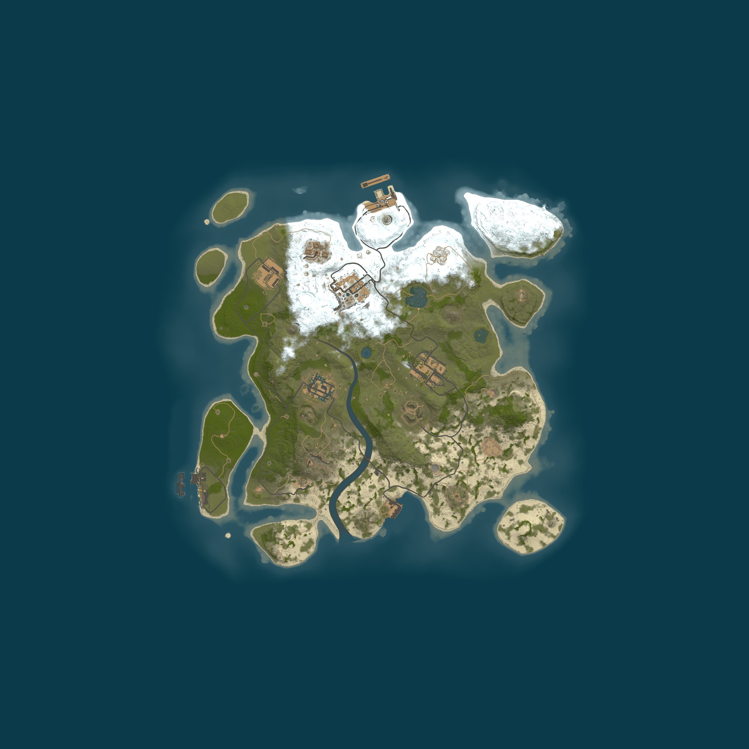 Rust map 3000/666666