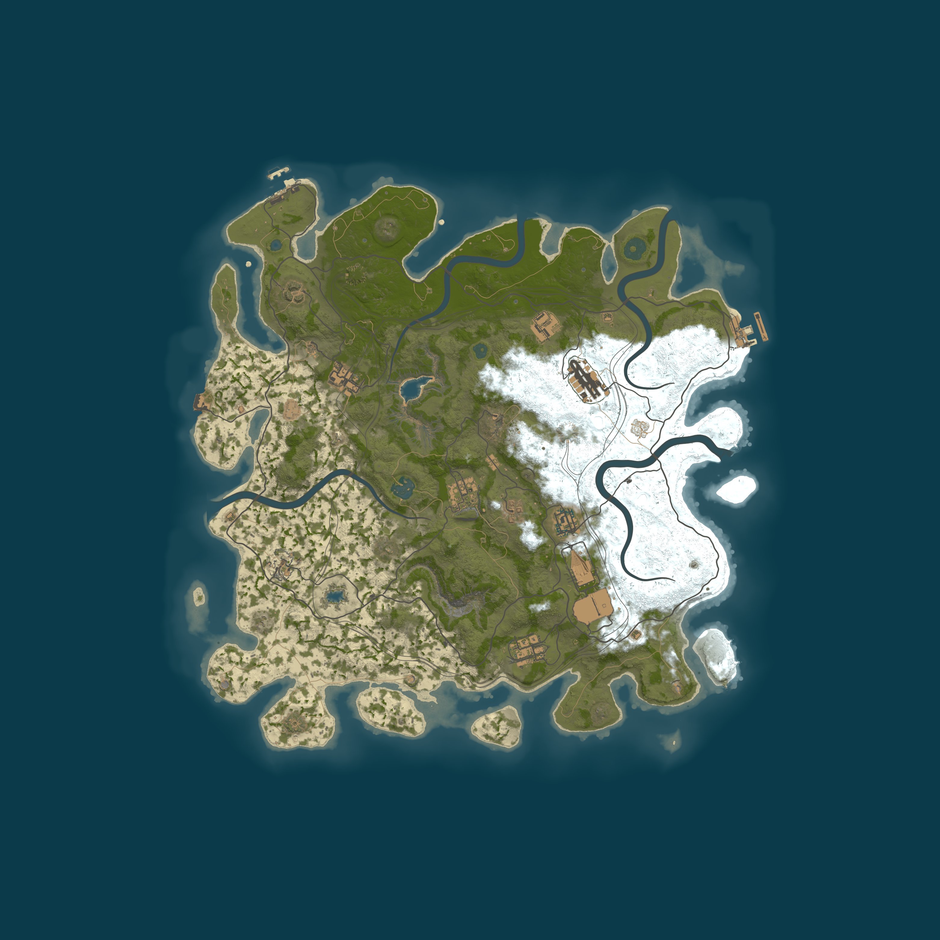 Rust map 4250/1337