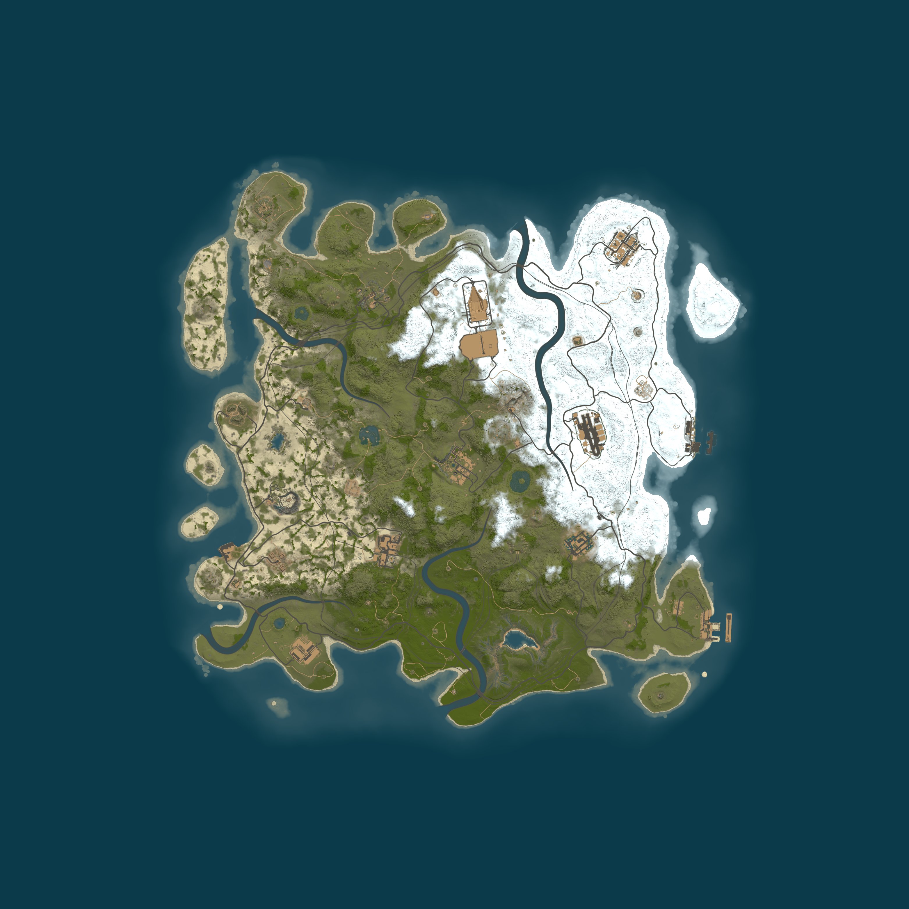 RUST BRASIL SUL 10X (SOLO) WIPE FULL 11/10 — خريطة إجرائية 4250، بذرة 39733812