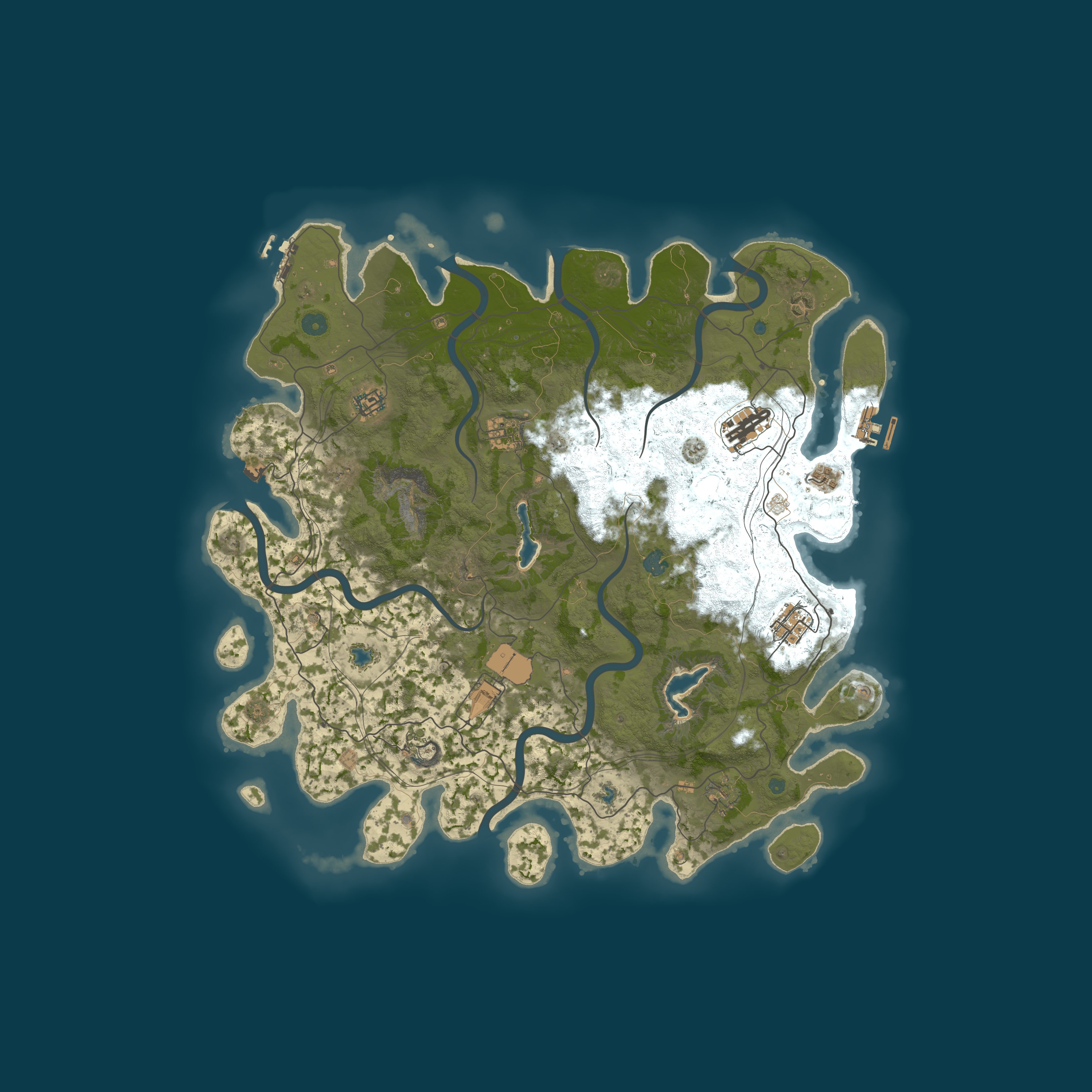 Map for Watership Down PVE
