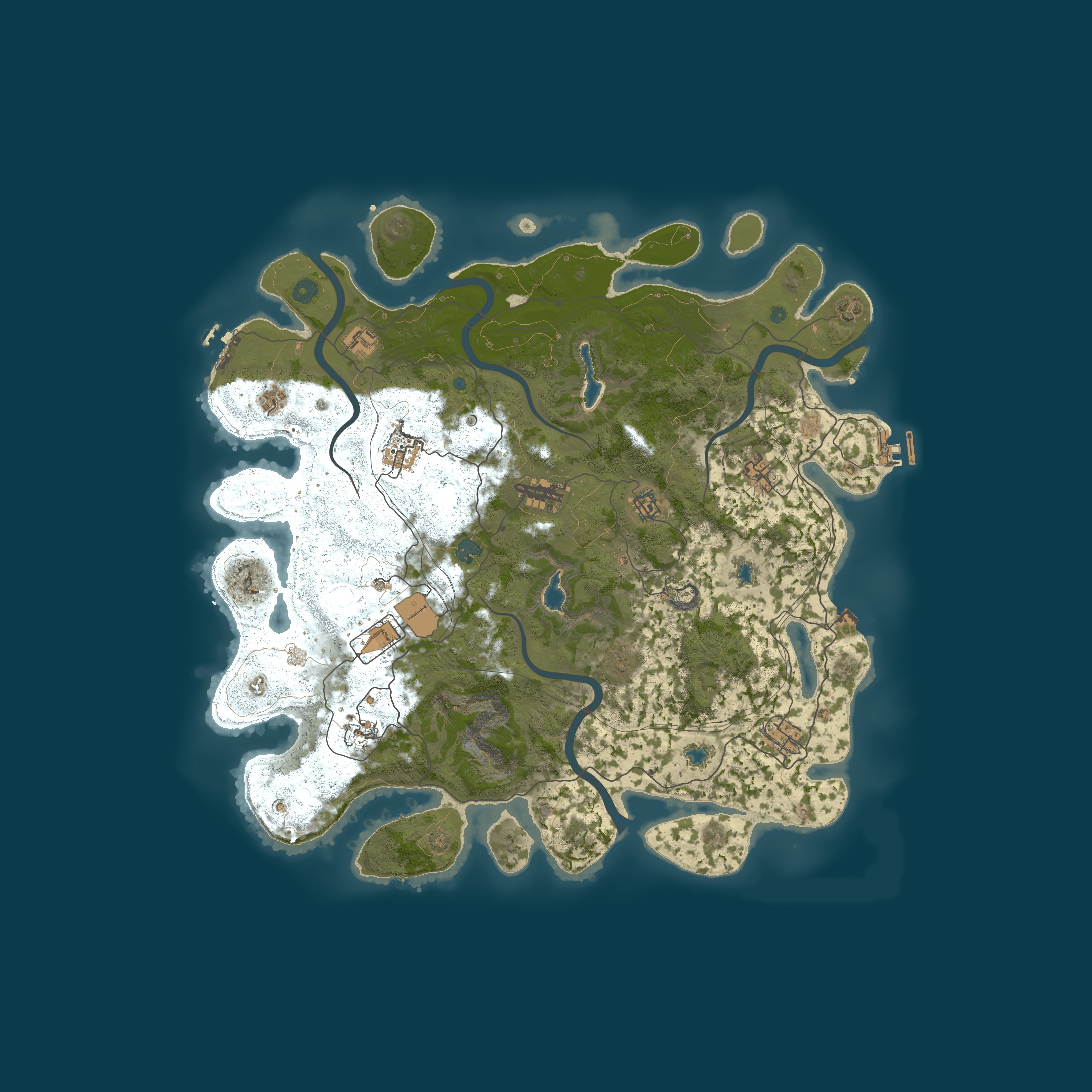 Map for Arcadium Vanilla