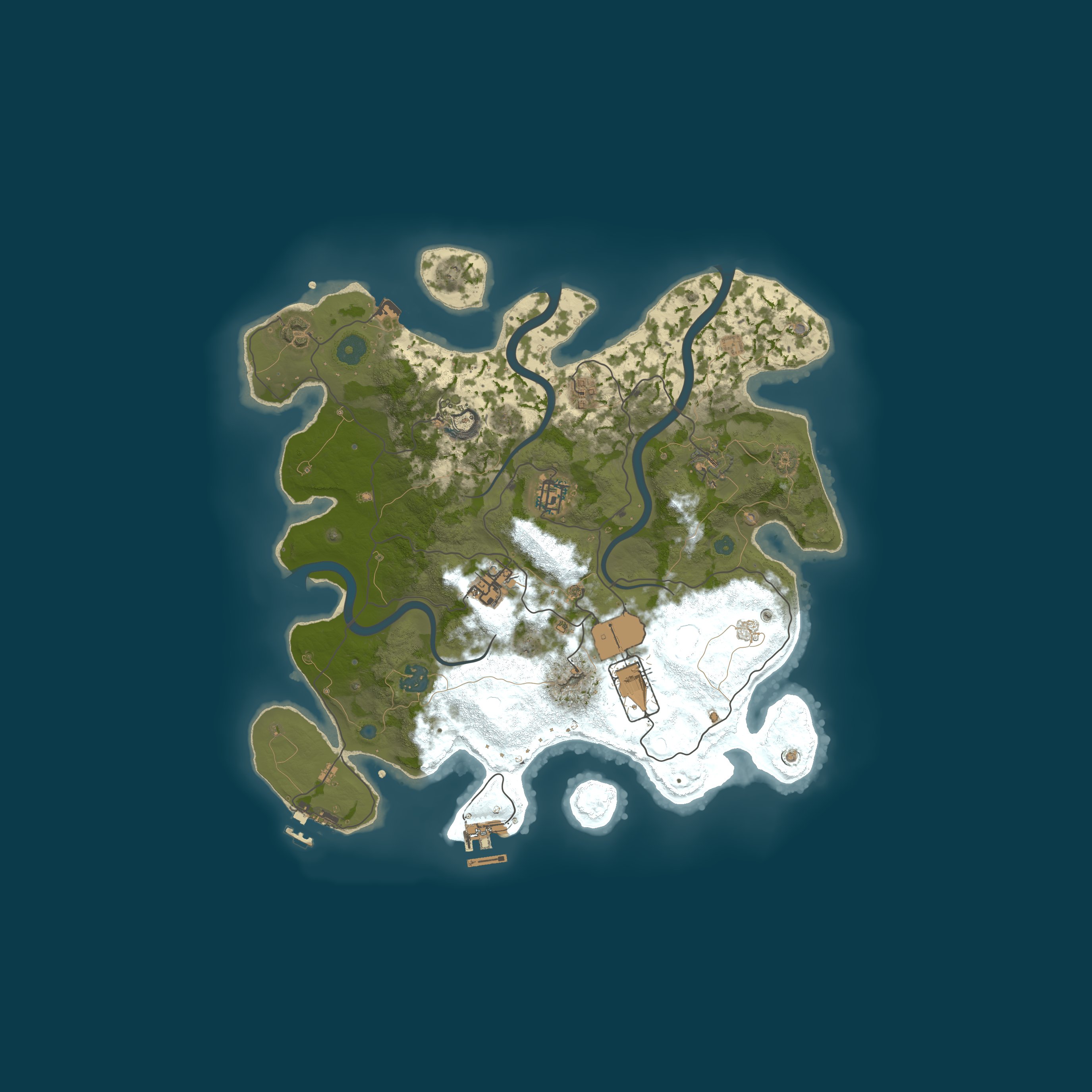 Map for UNICRON RUST #1 — X5-X10 | MAX2 Duo | TP | Modded | LOOT+