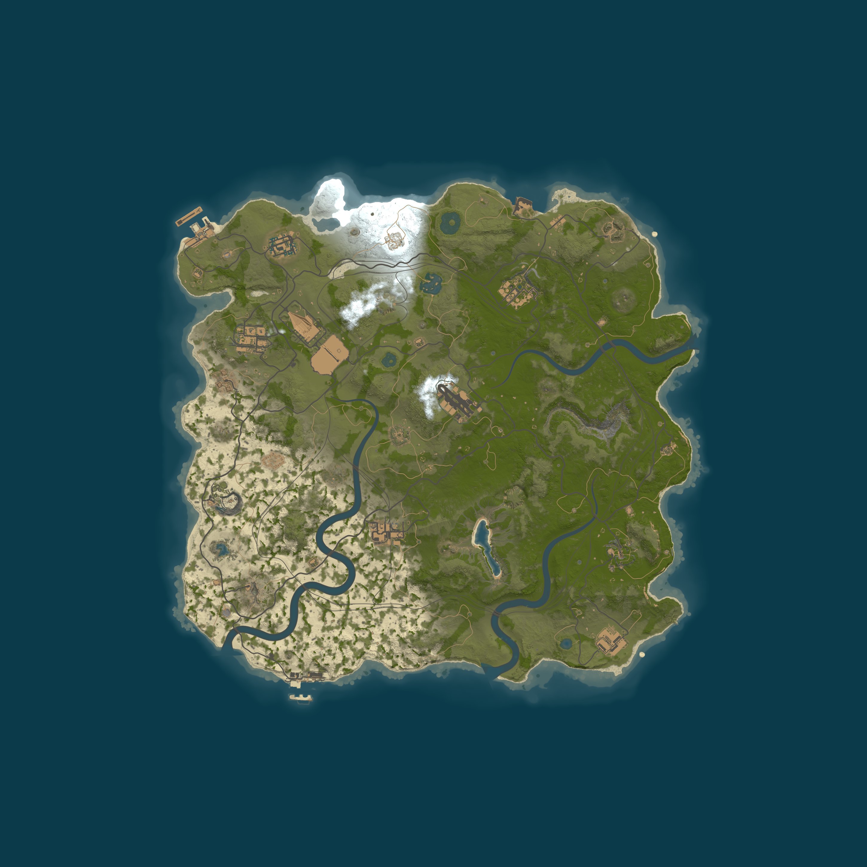 Map for Rusty Coights All Rusty Adventures