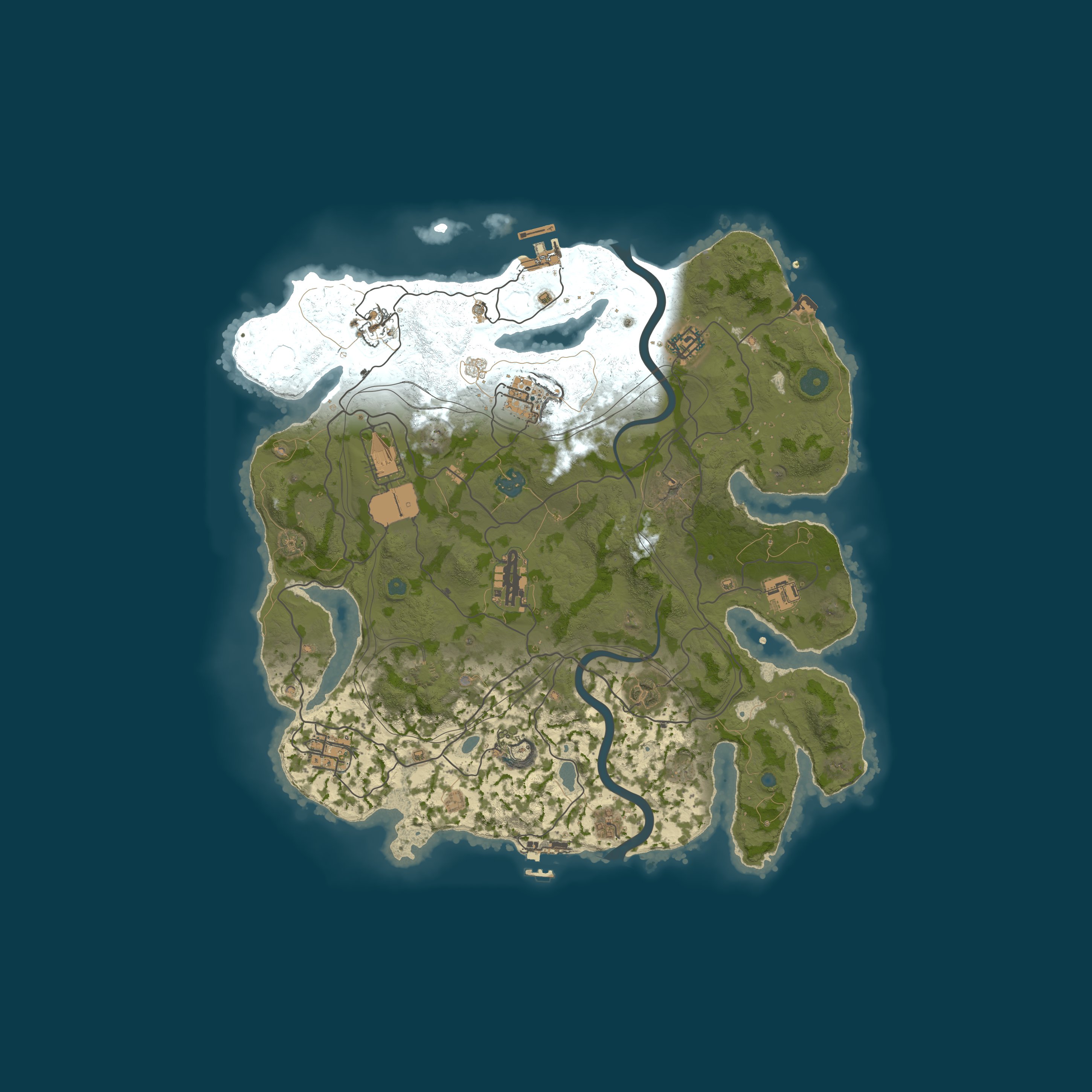 Rust map 3800/1337