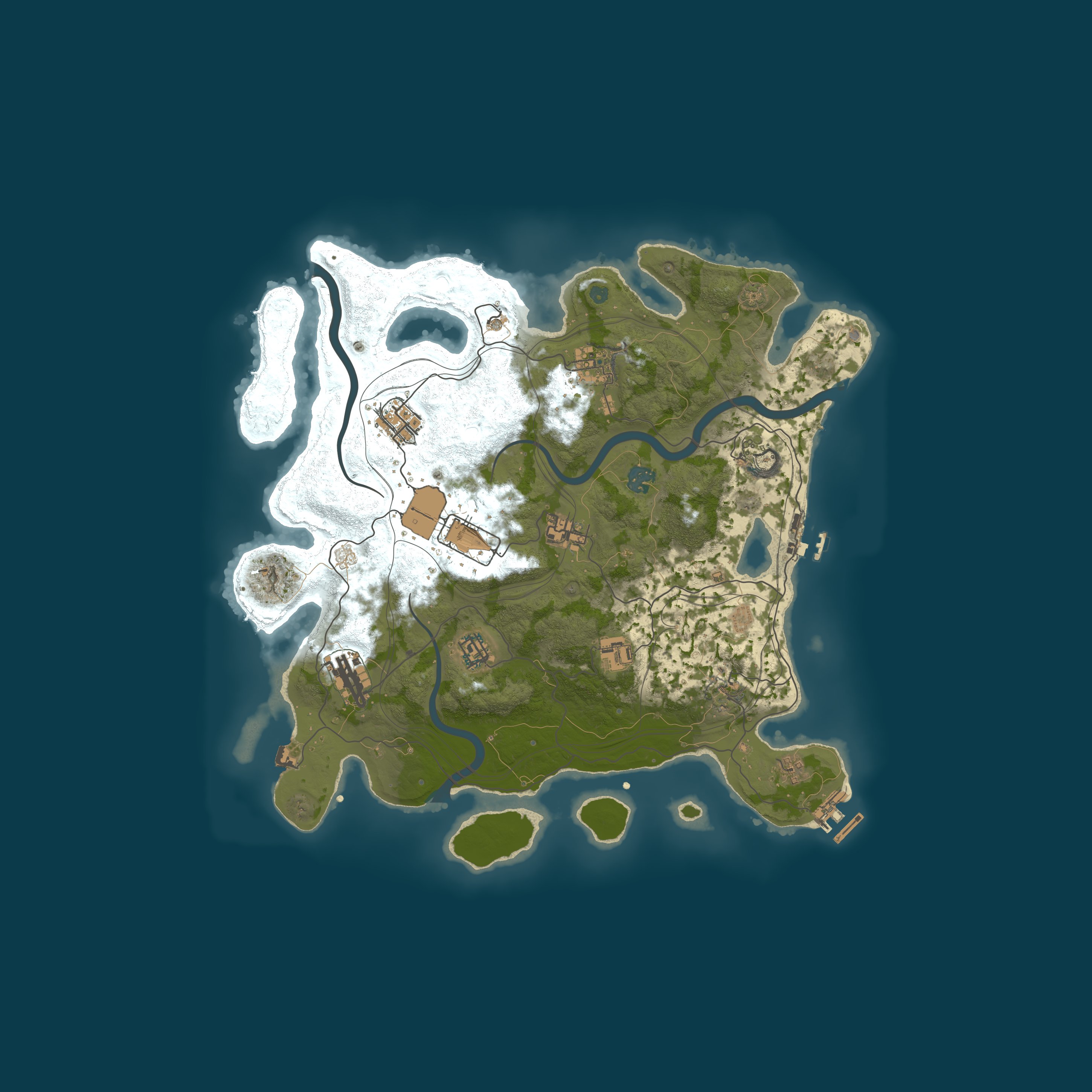 Rust map 3800/1337