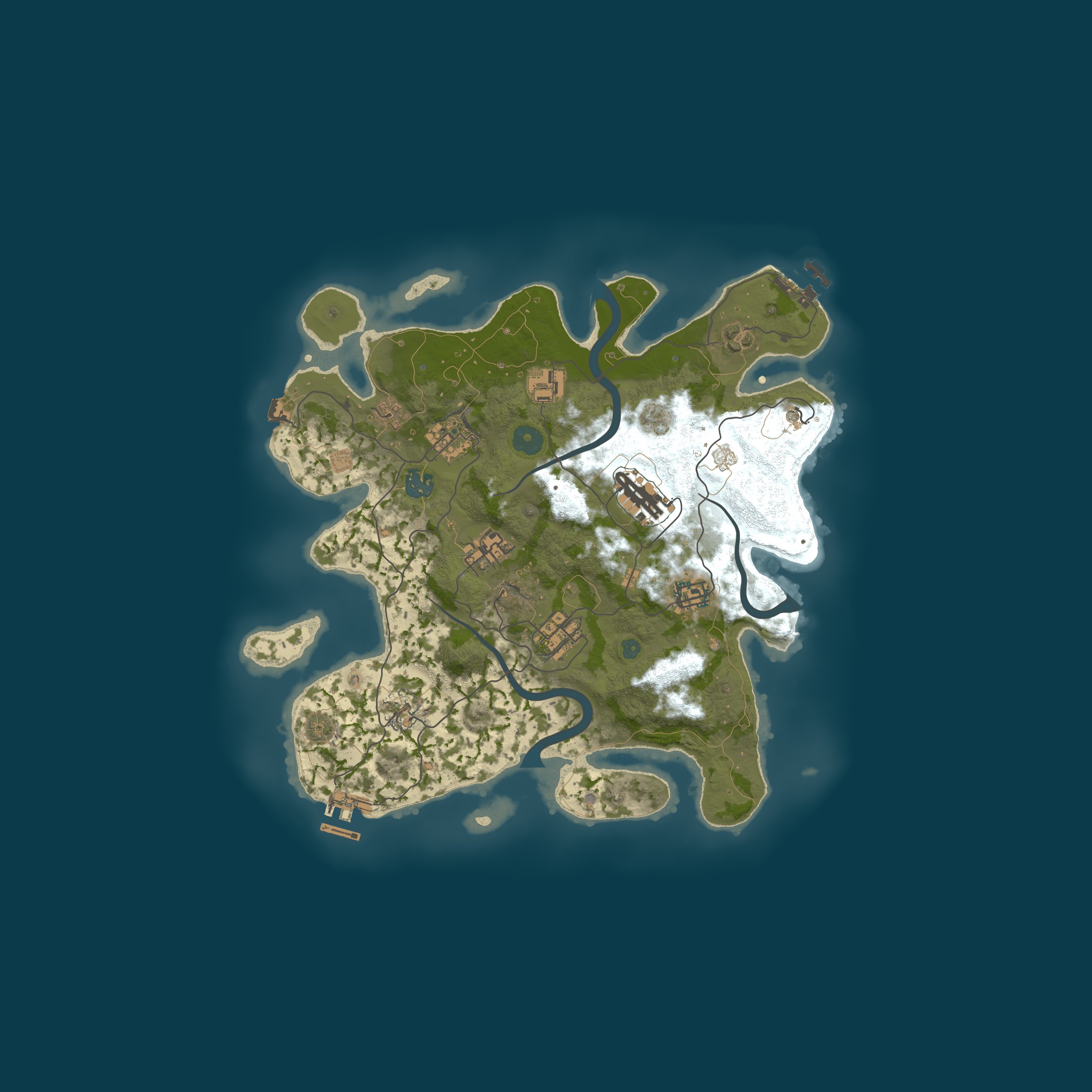 Rust map 3400/1337