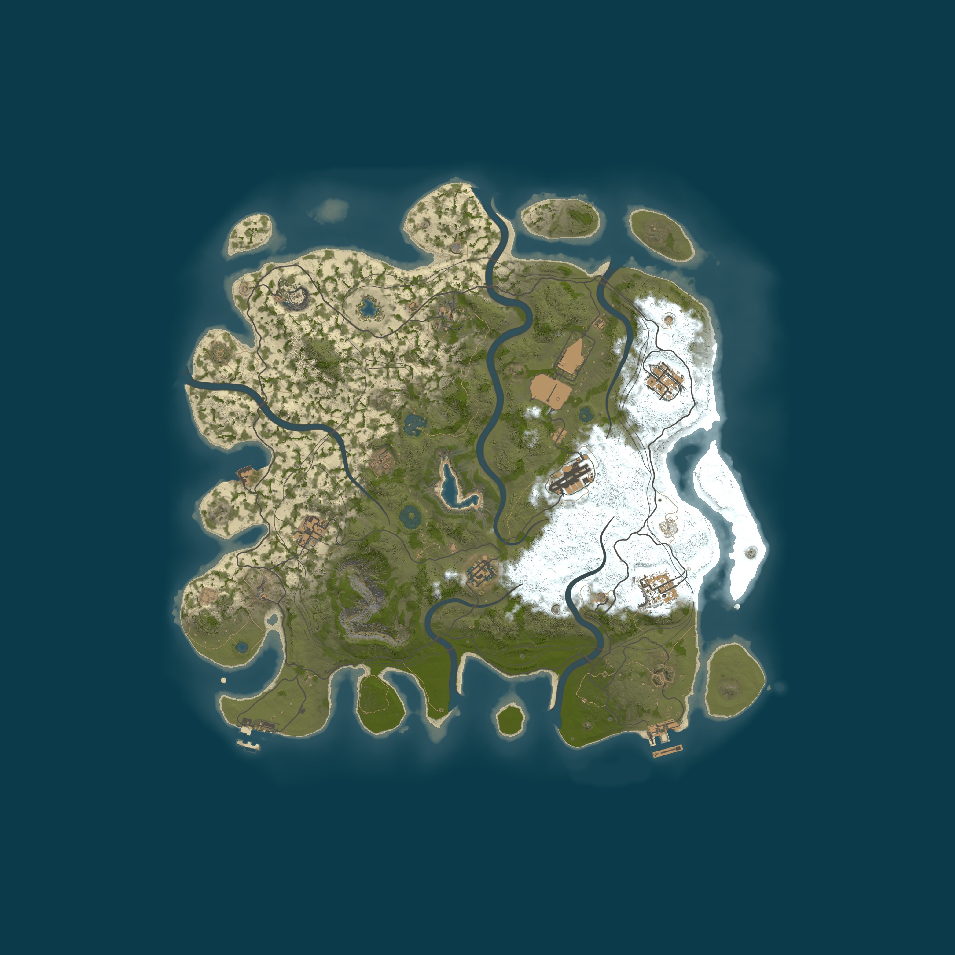 Карта сервера