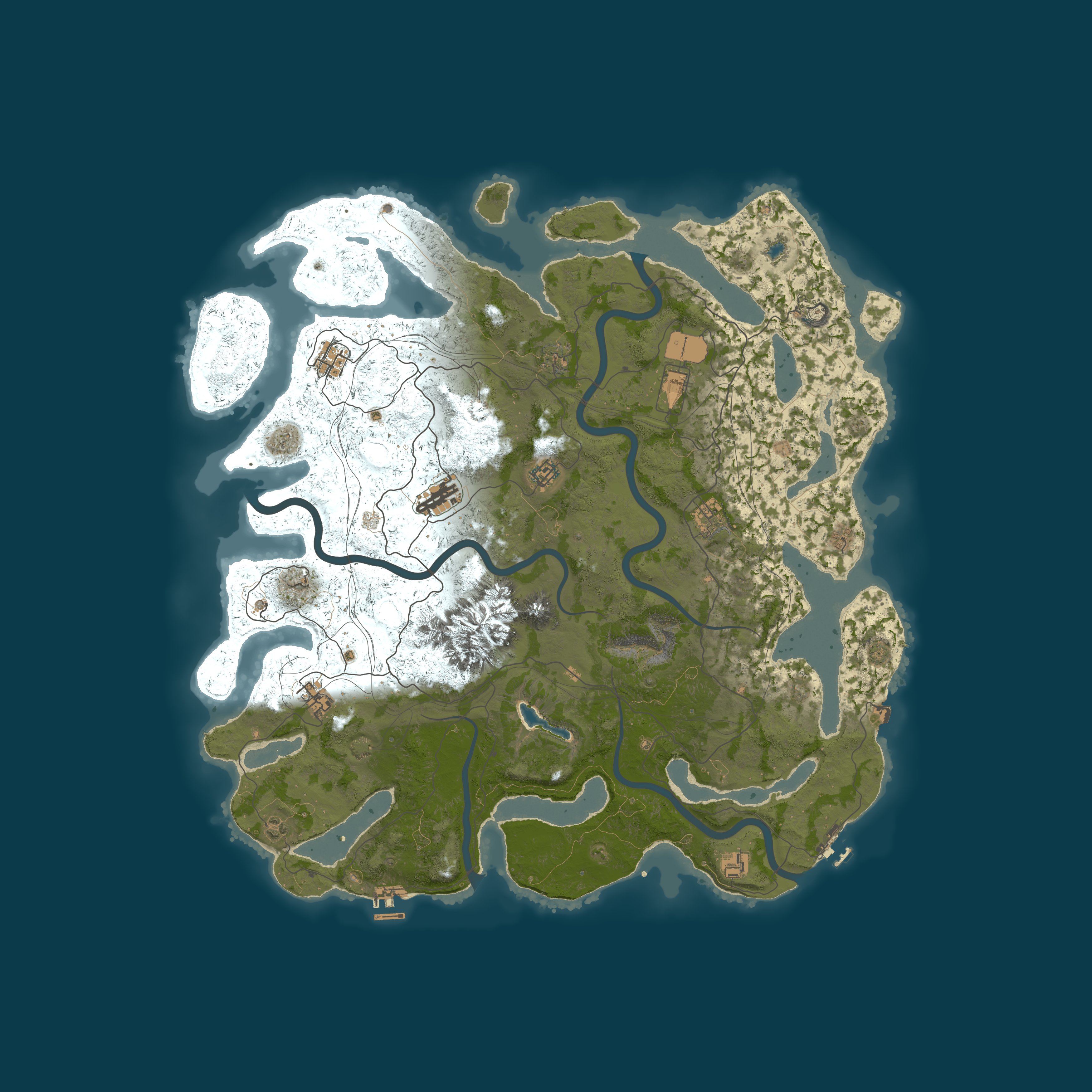 Rust map 5000/1337