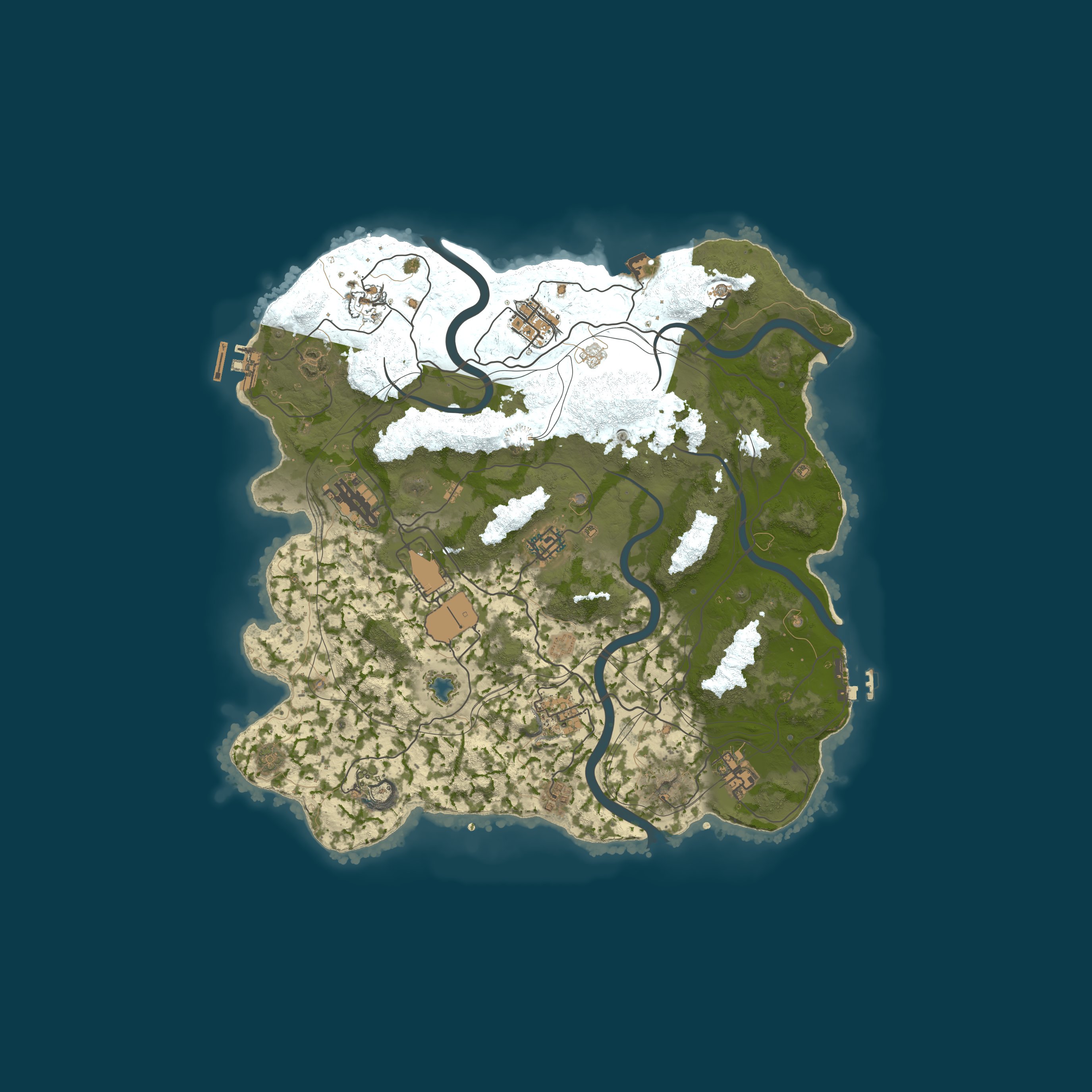 Карта сервера